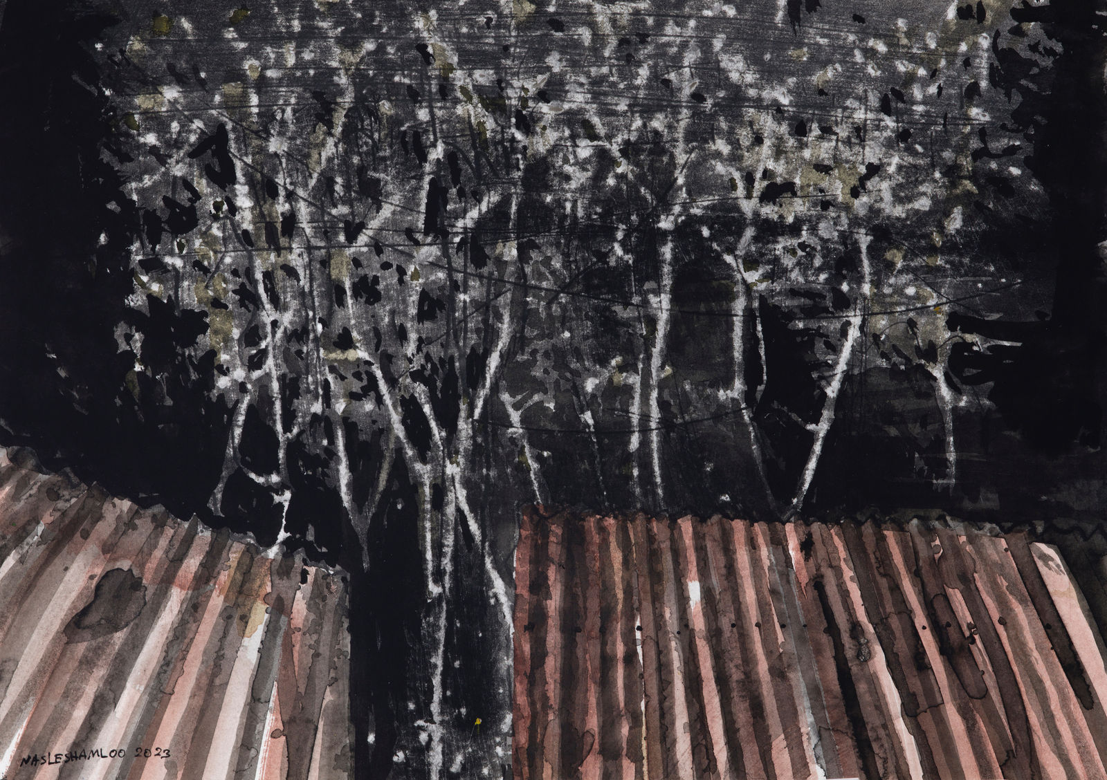 Abbas Nasle Shamloo, Enclosure 14, 2023