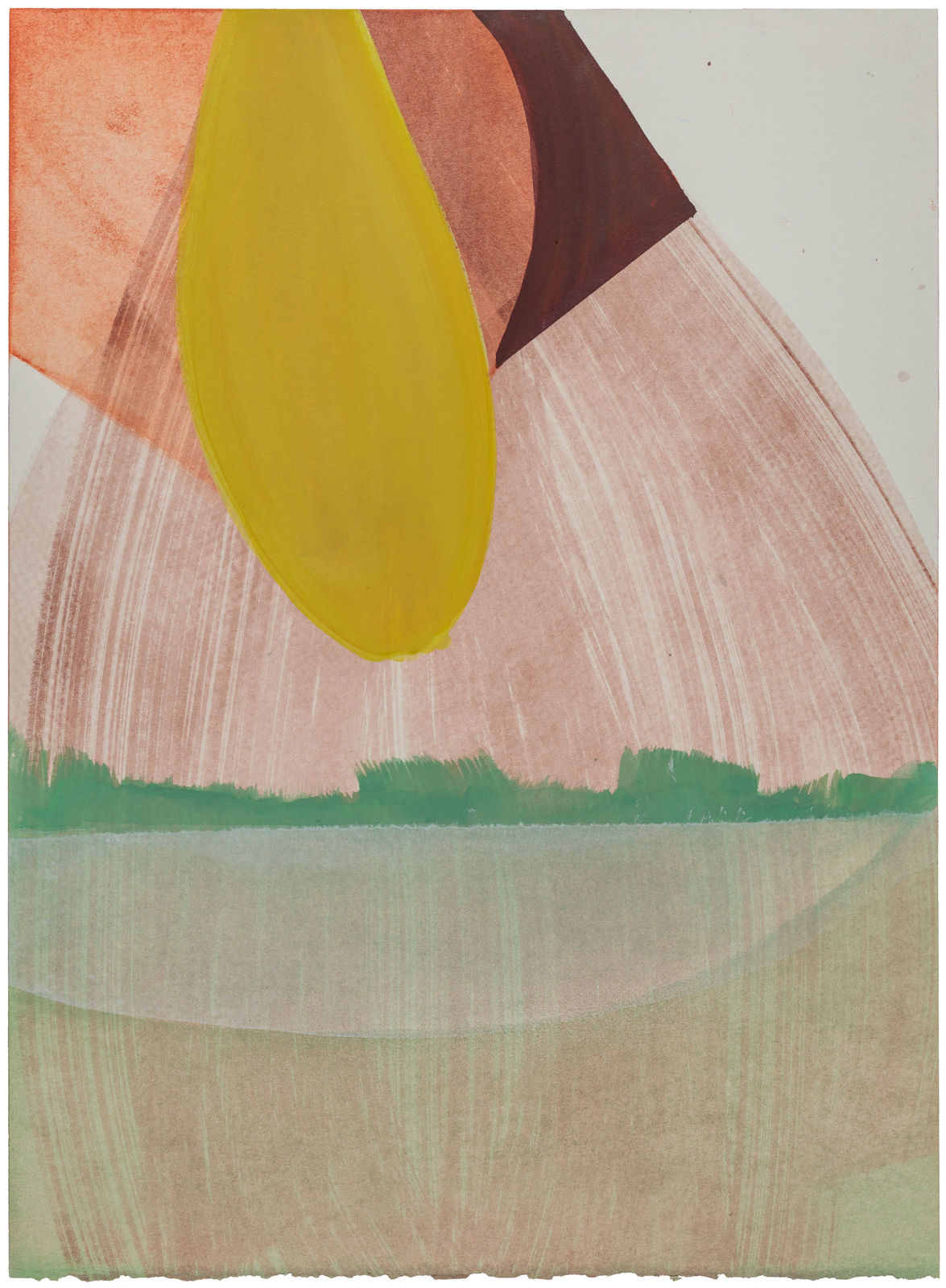 Sarah Hinckley, thinking with eyes closed (3), 2024