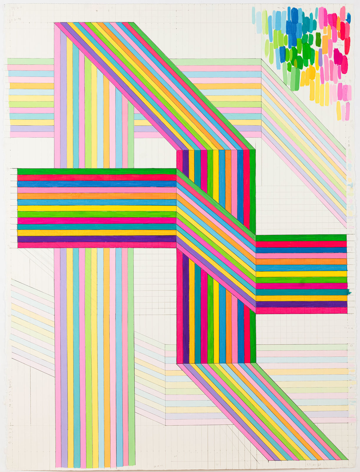 Anna Finlayson, Bent Stripe 3, 2024