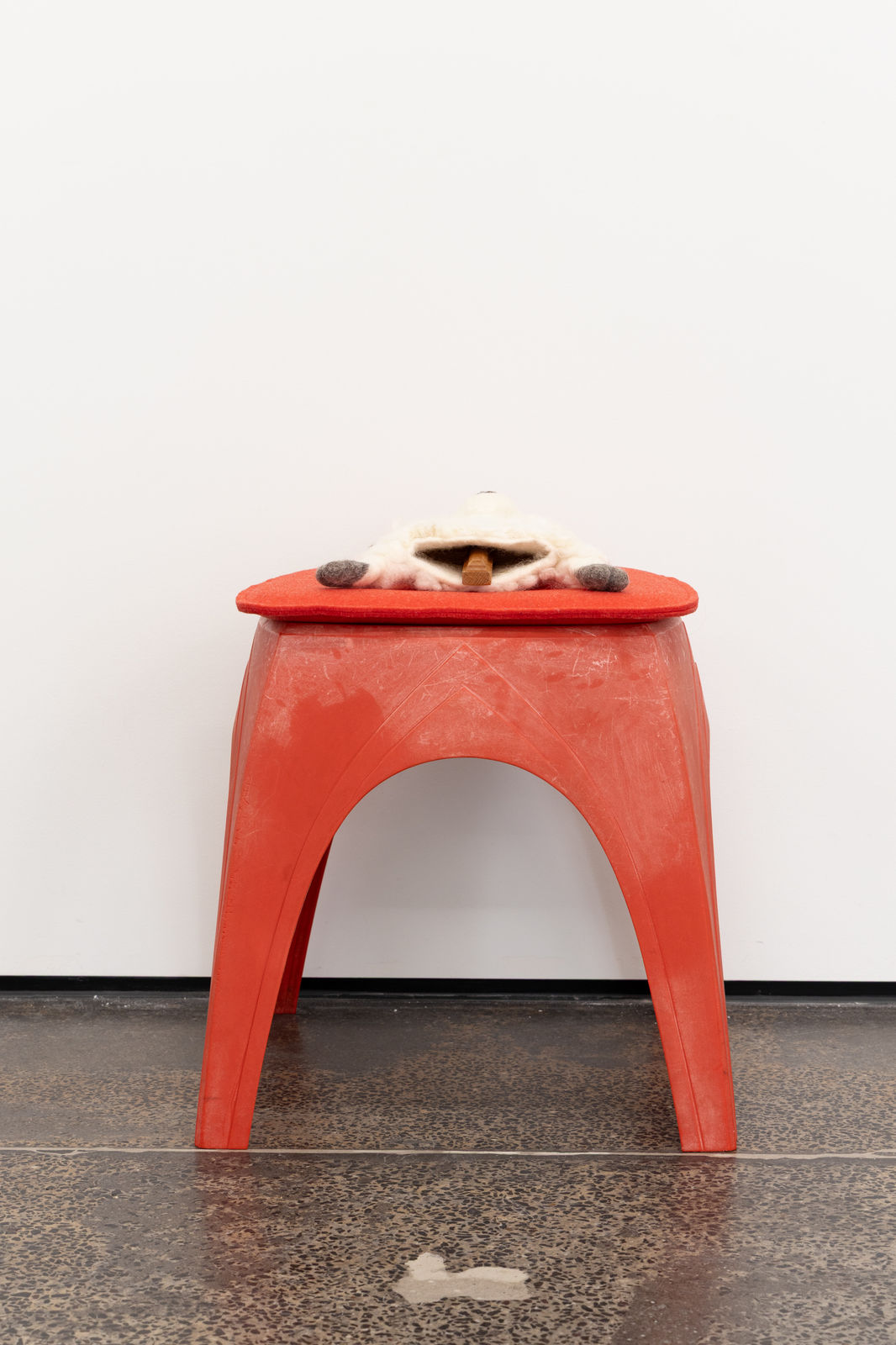 Lou Hubbard, Felt Lamb, 2025