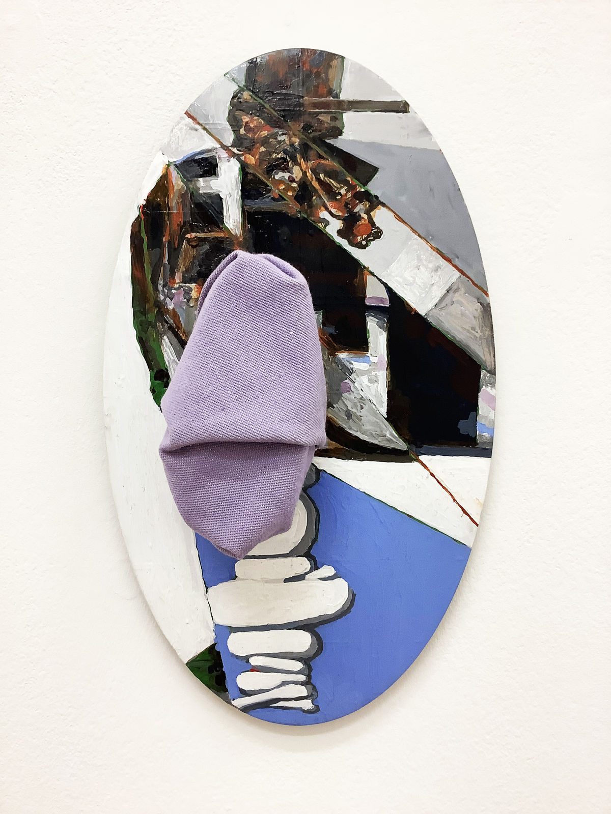 Andrea Eckersley & Steven Rendall, Lilac Denim, 2019