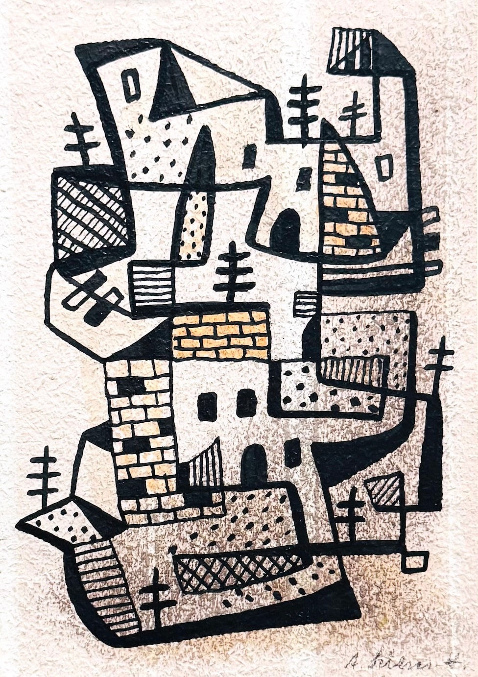 Annemarie Scherer H., Ohne Titel , 1956