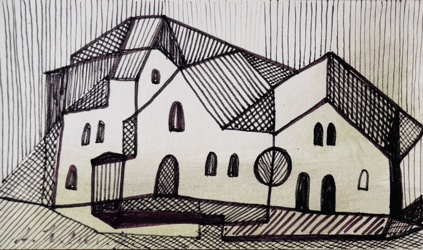 Annemarie Scherer H., Ohne Titel , 1955