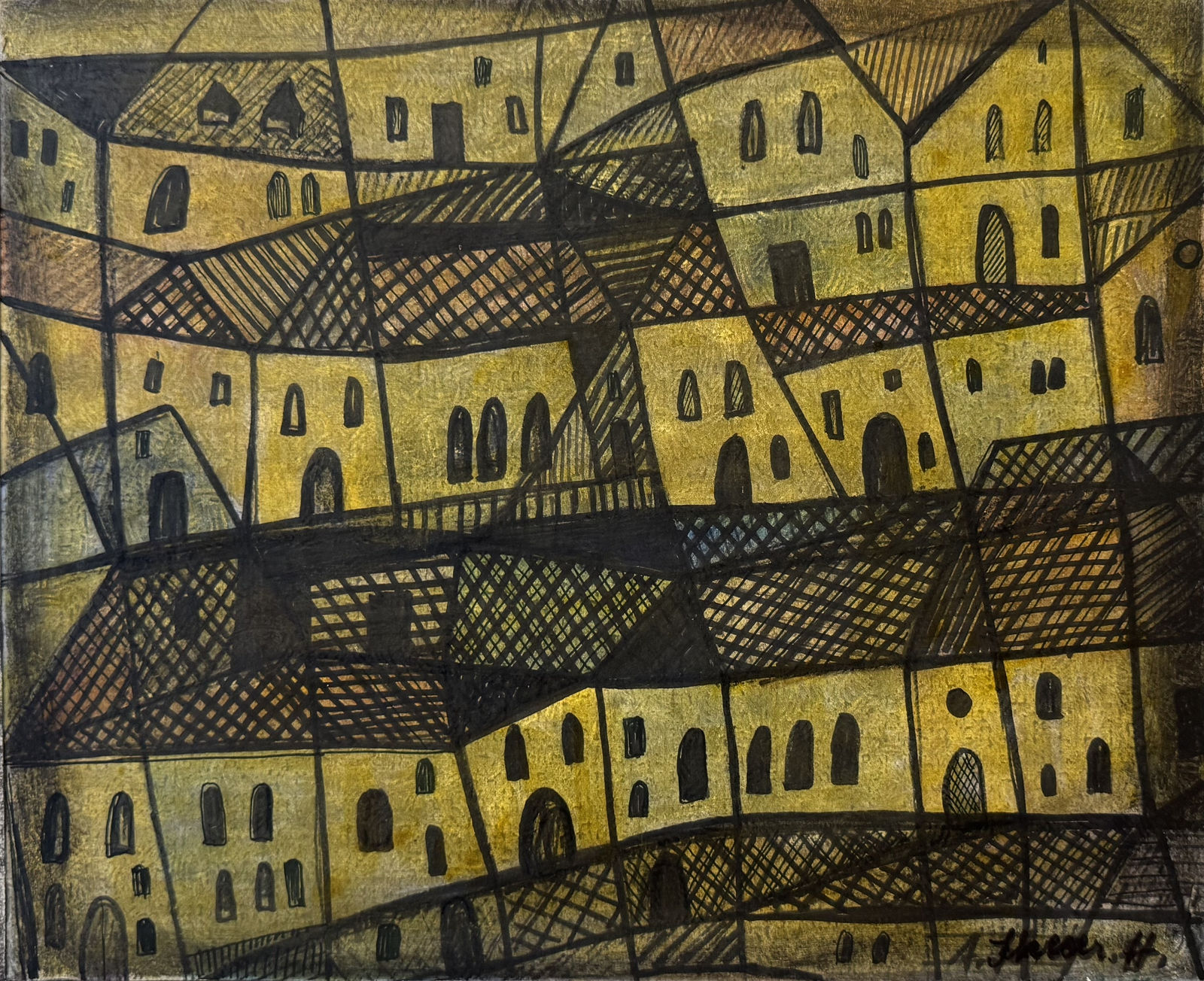 Annemarie Scherer H., Ohne Titel , 1955