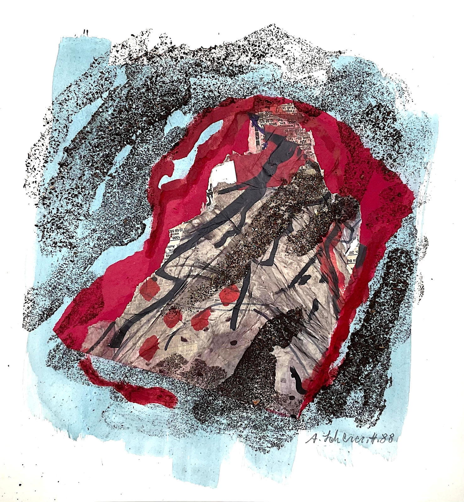 Annemarie Scherer H., Ohne Titel , 1988