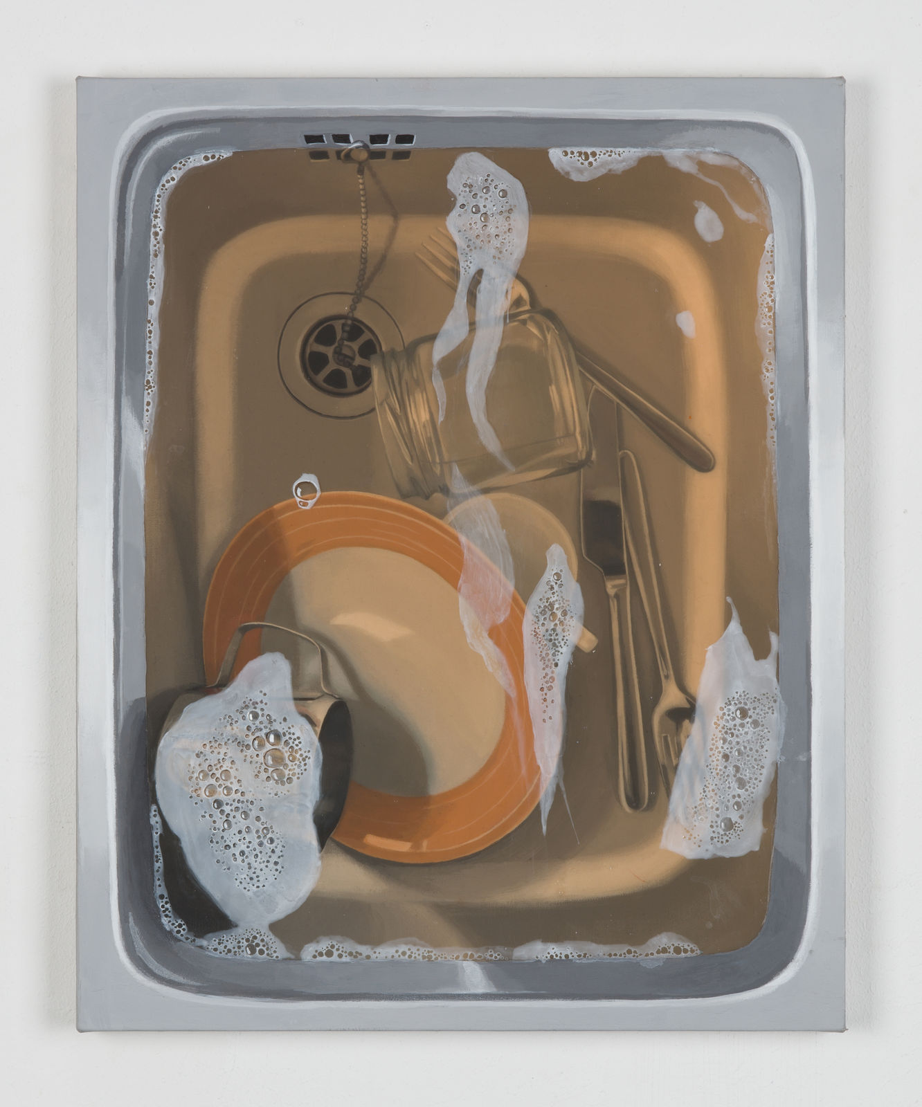 Helene Appel, sink (with dishes) XIV, 2026