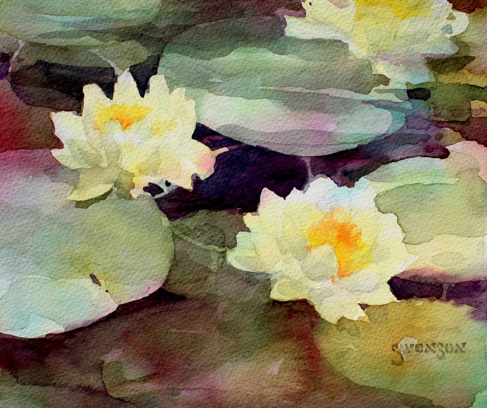 Brenda Swenson, Water Lillies