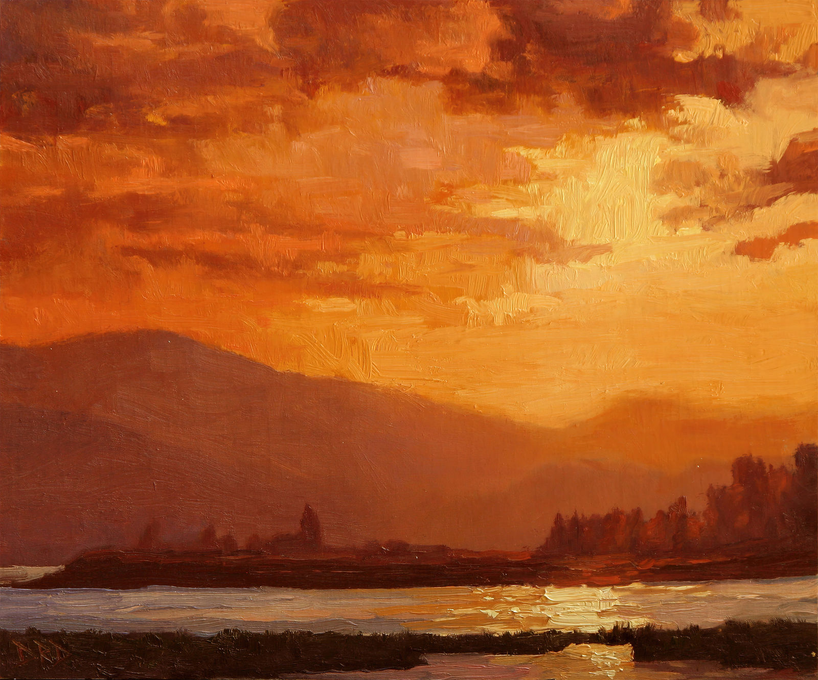 Doug Diehl, Evening Glow