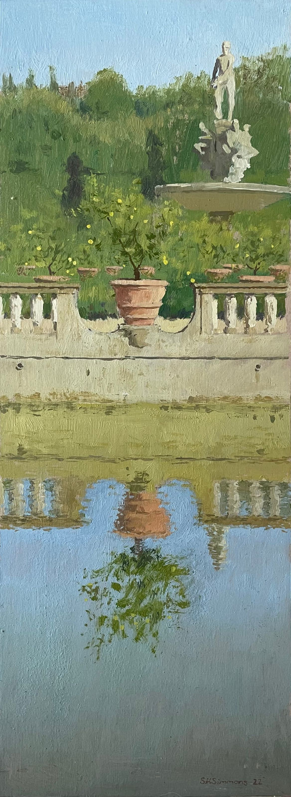 Spencer Simmons, Pond Garden Statue