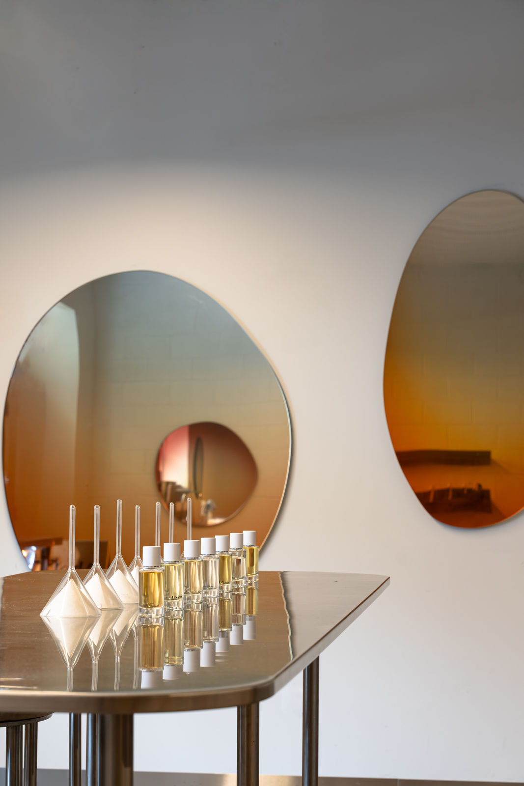 Sabine Marcelis, Seeing Glass, Off Round Hue 3, Sunrise, 2021-ongoing