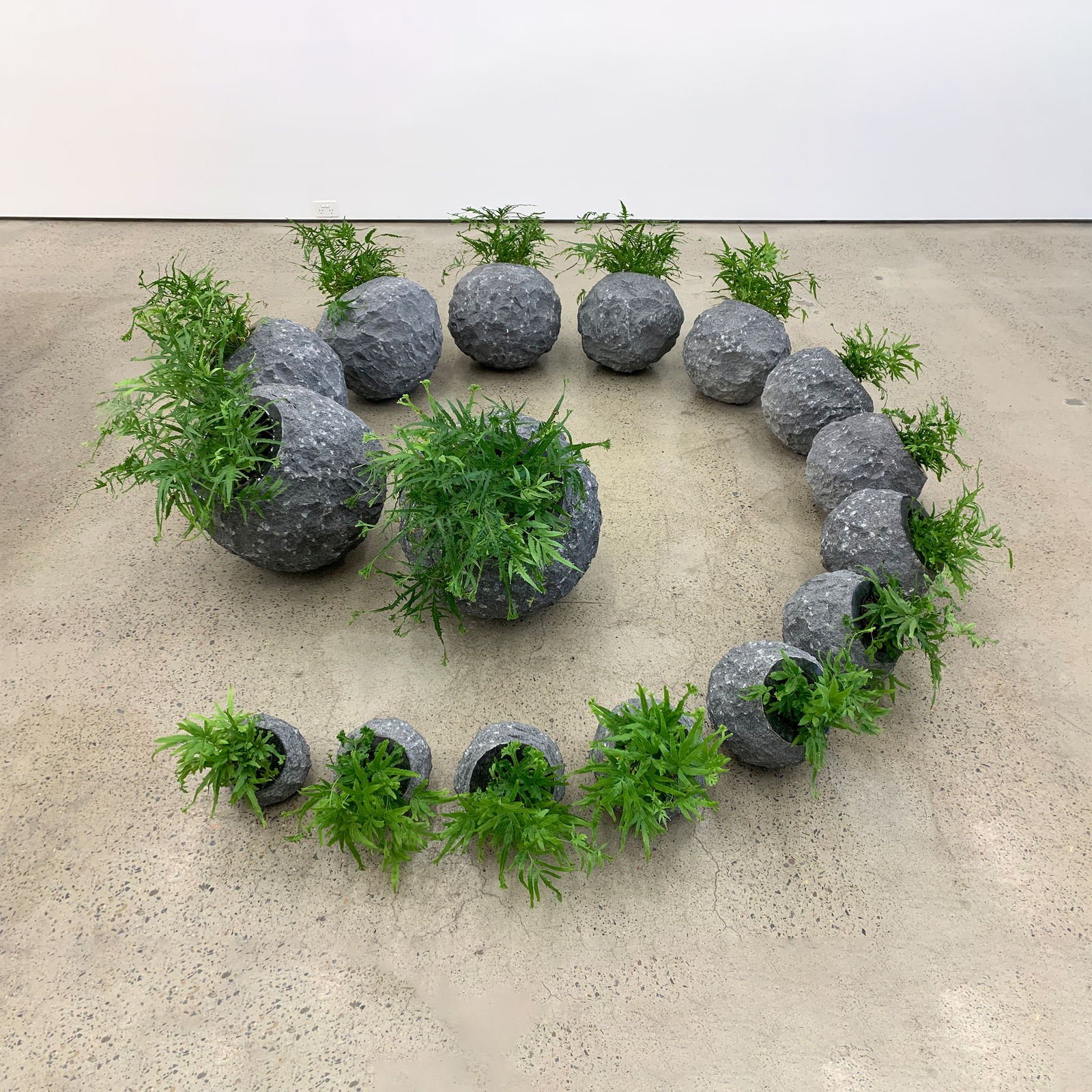 Marion Borgelt, Living Spiral: Variation No. 1, 2021