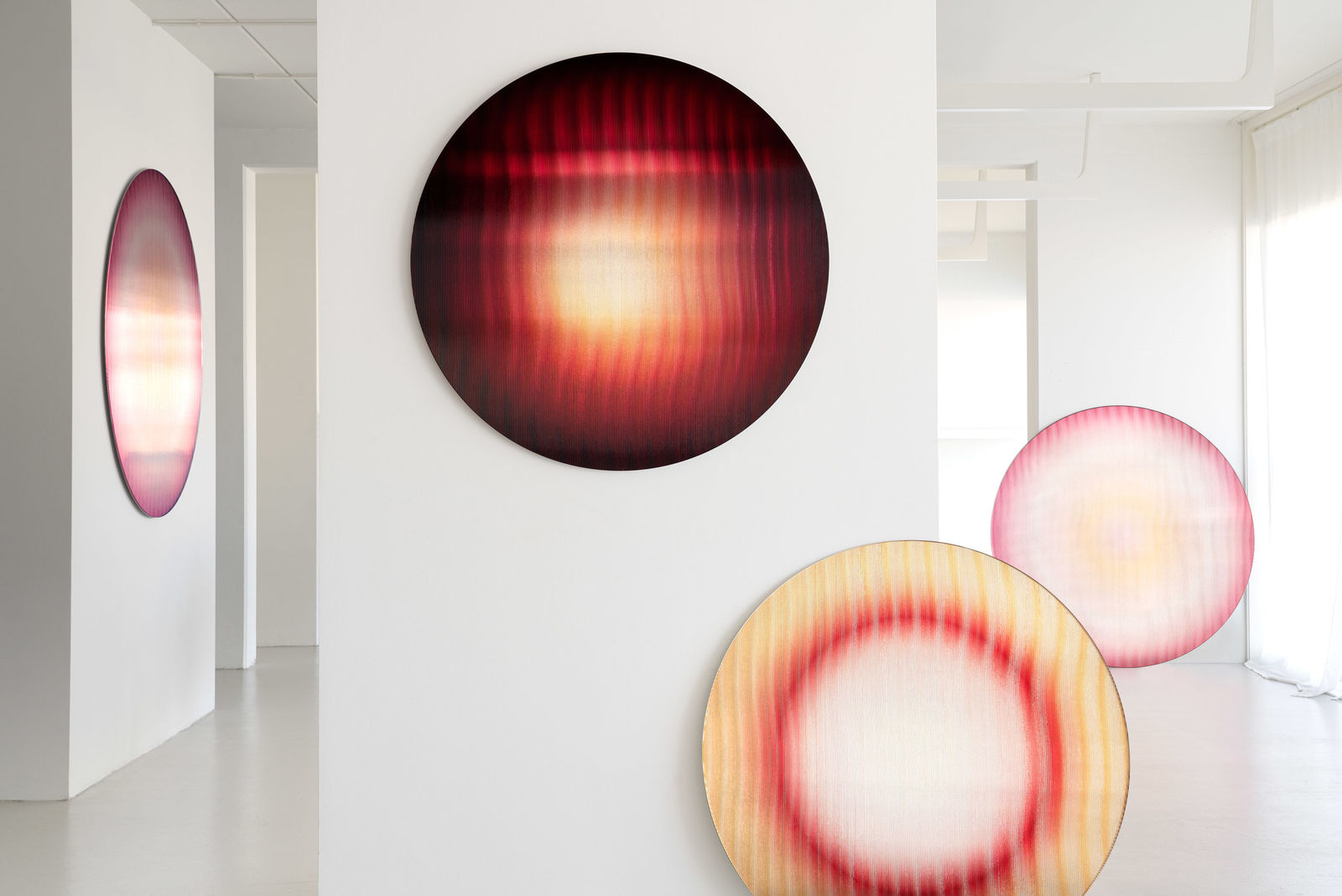 Rive Roshan, Radiance Panel, Dark Ruby, 2023