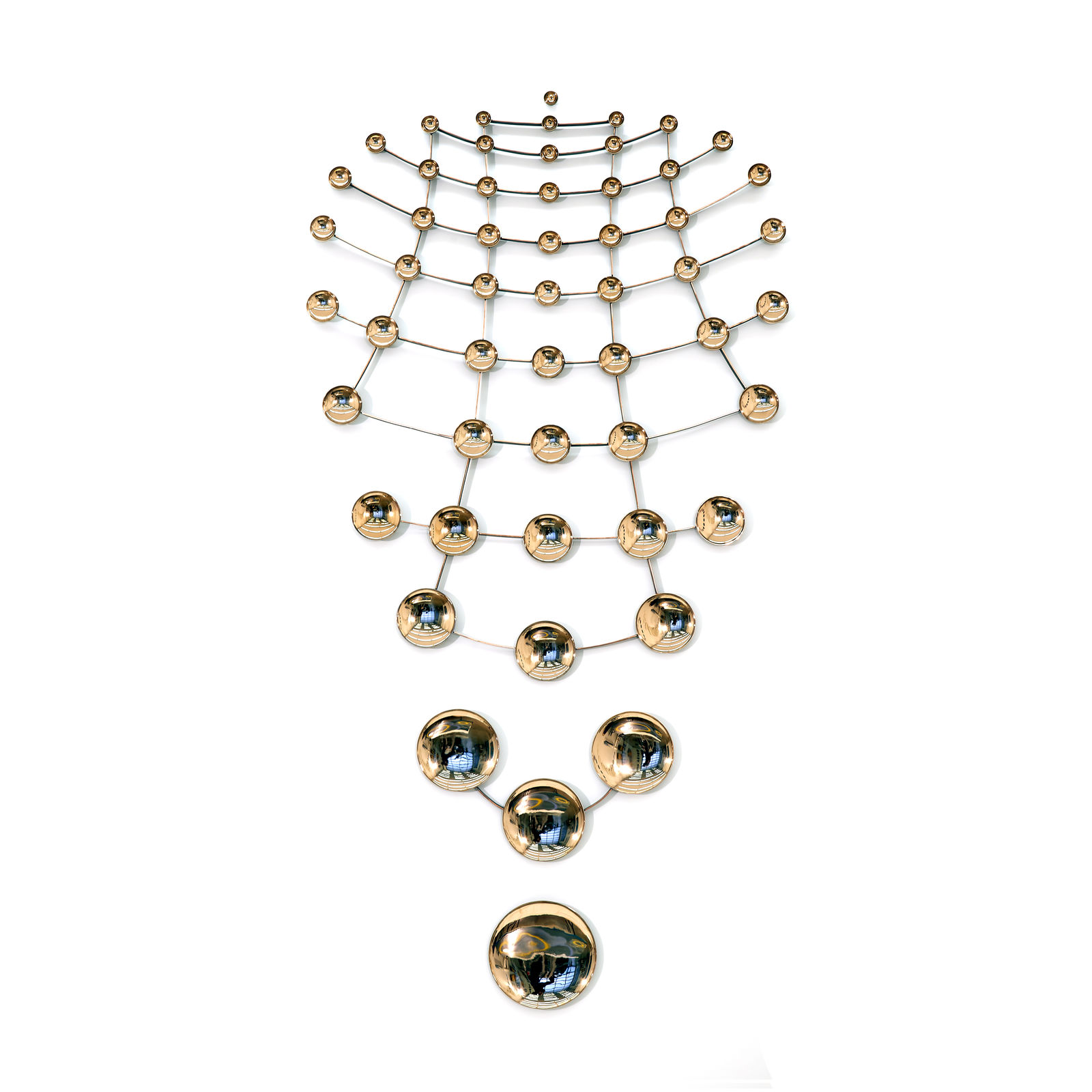 Marion Borgelt, Bronze Pulse: Variation No 1, 2018-2021