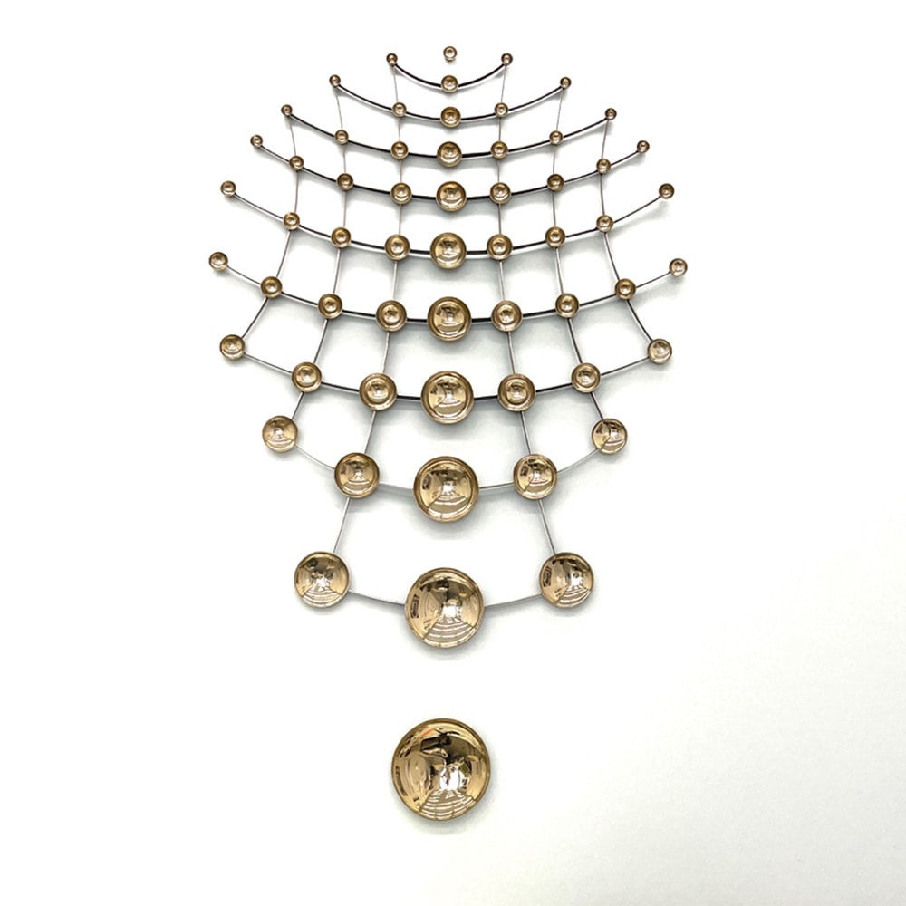 Marion Borgelt, Bronze Pulse: Variation 2, 2024