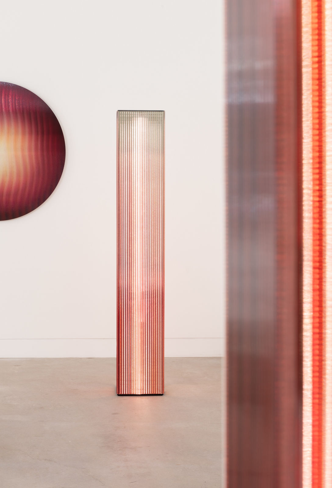 Rive Roshan, Colour Shift Floor Light, Soft Fire Garnet, 2023