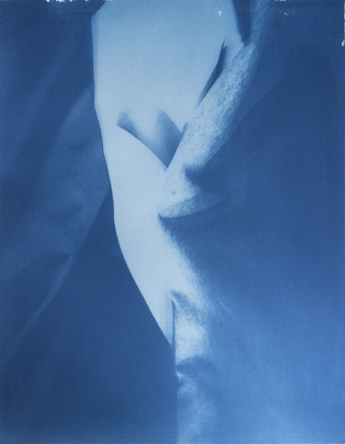 Izabela Pluta, Blue spectrum and descent 21 (Variation 1), 2020