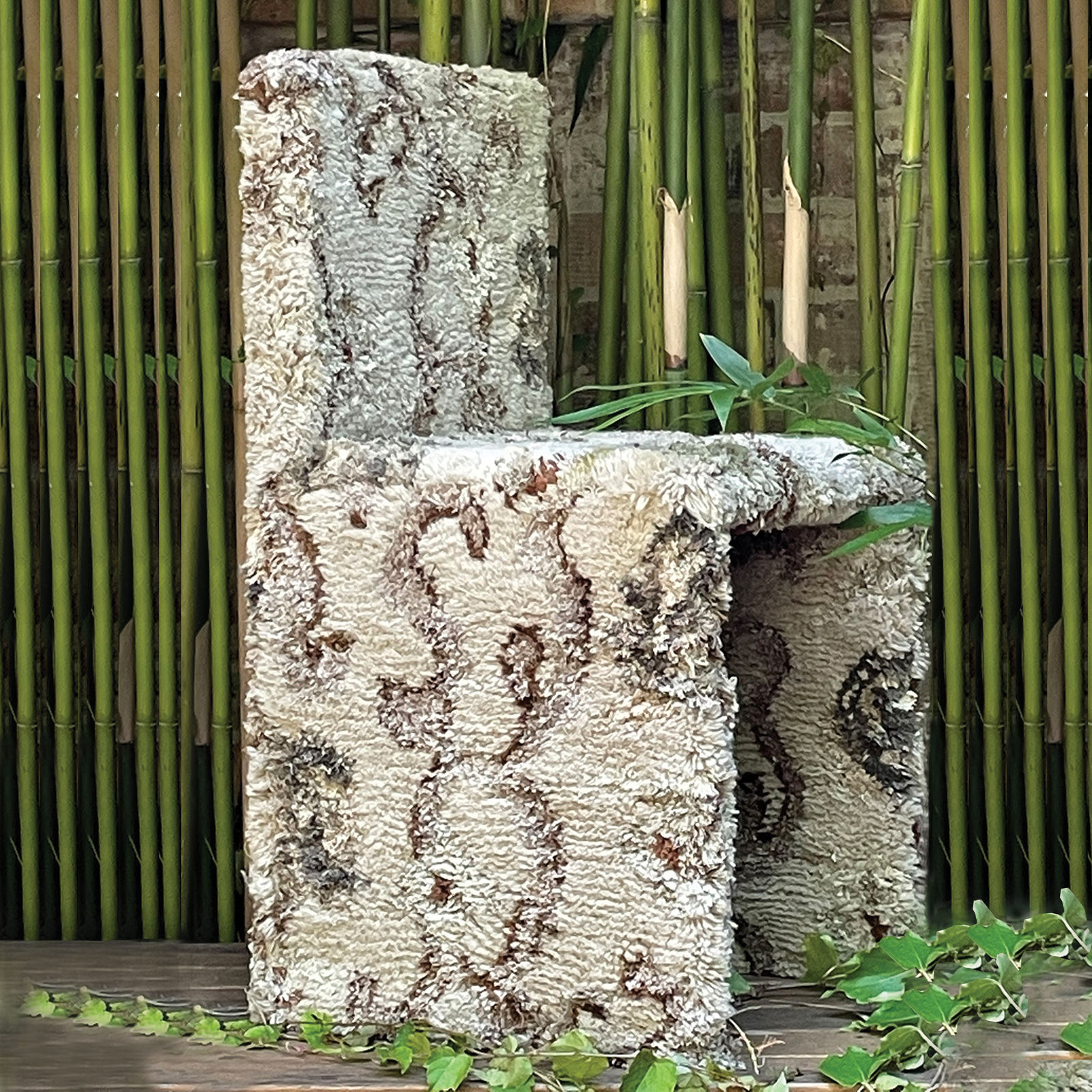 TibetSydney, Brocade Yak Chair 3, 2022-2025