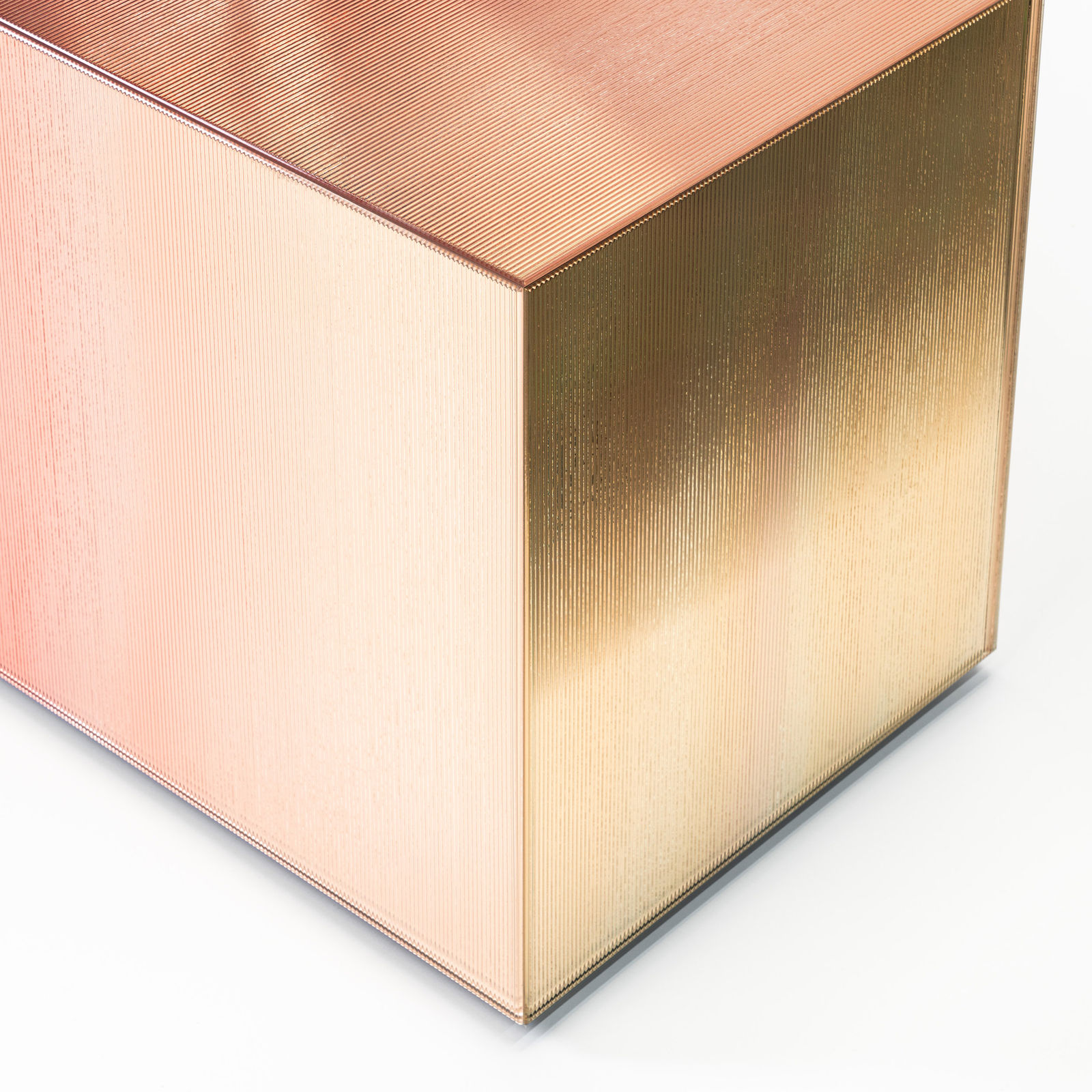 Rive Roshan, Radiance Bench/Table, Dark Ruby, 2023