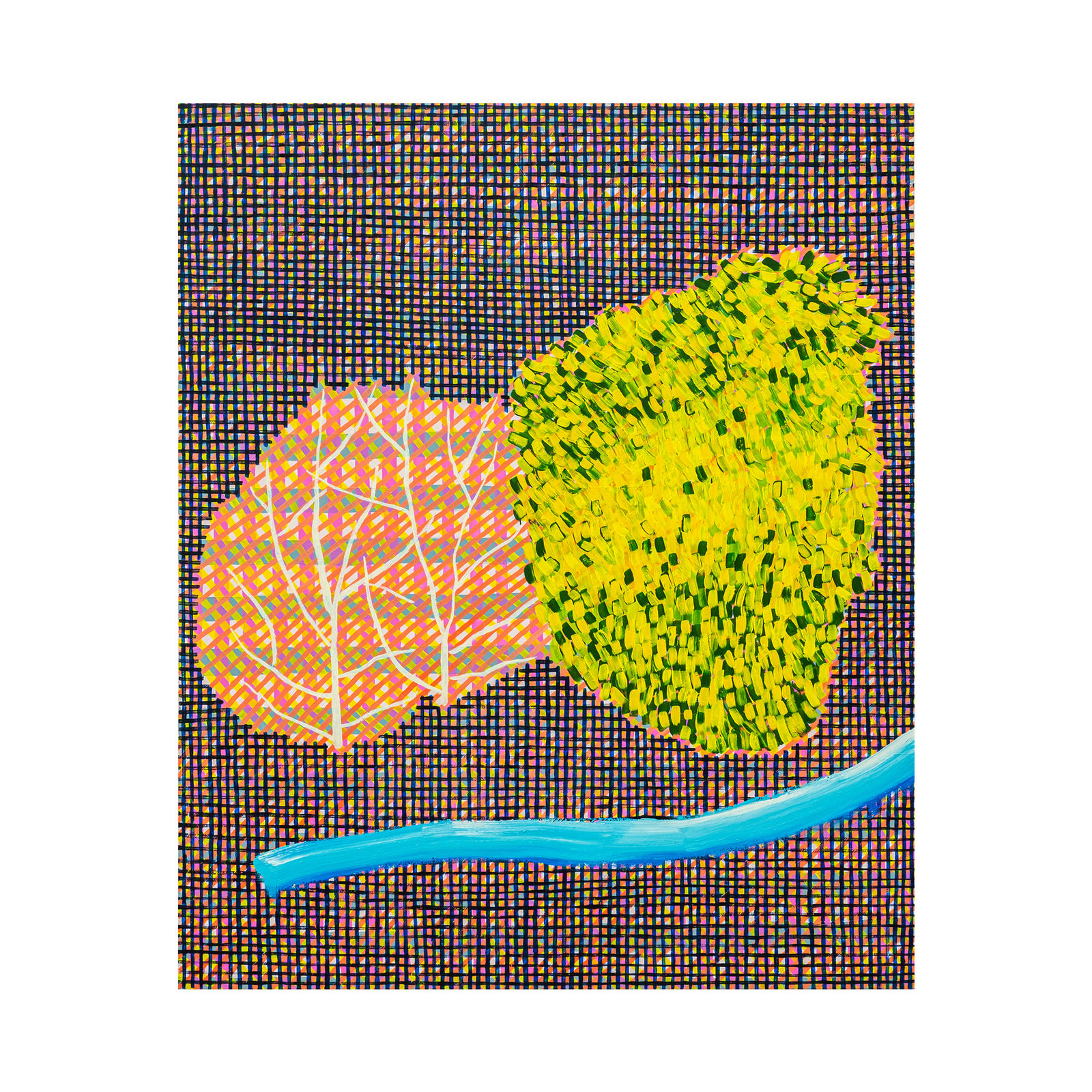 Fernando do Campo, Night Pollen, Blackberry and Wattle lunawuni/Bruny Island, 2024