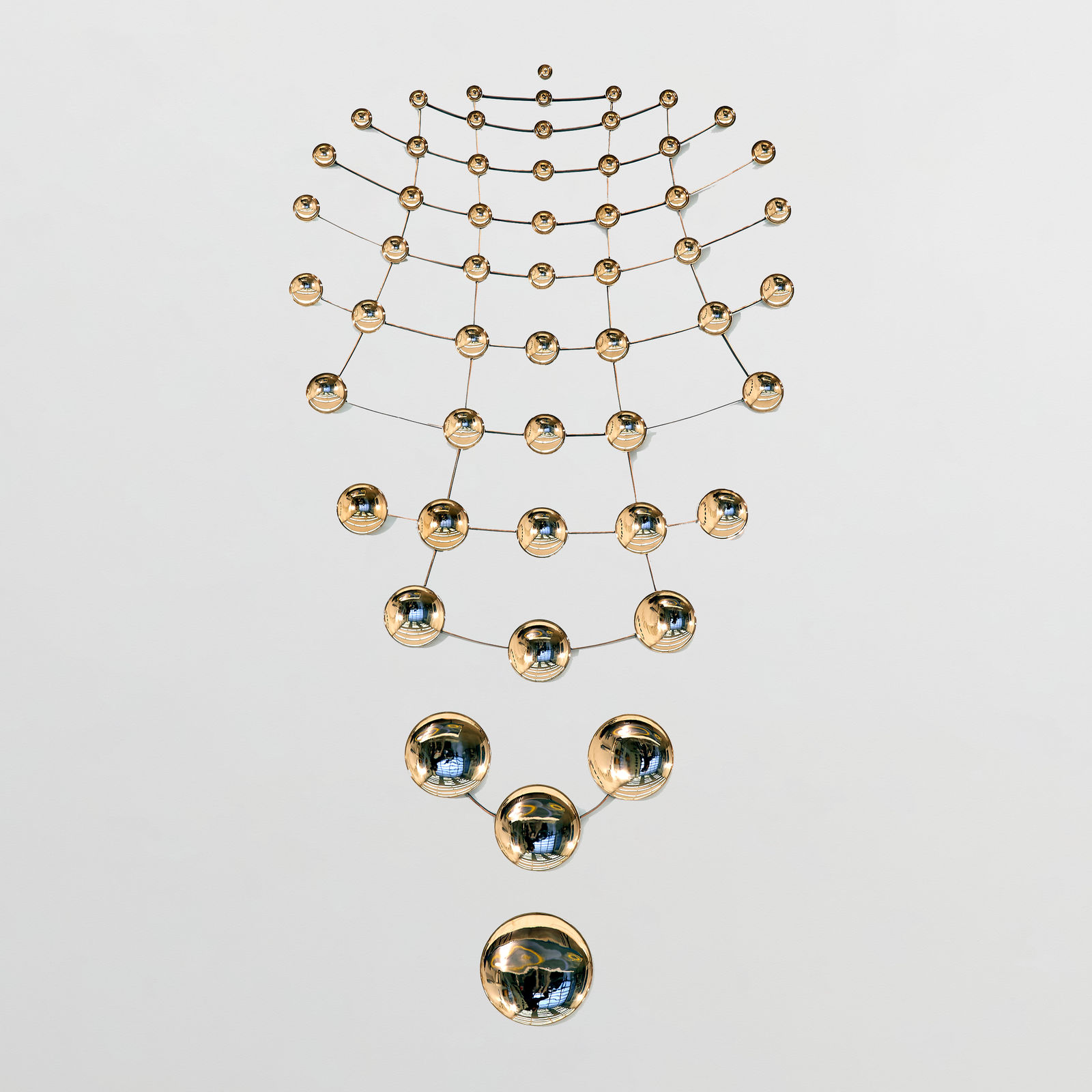 Marion Borgelt, Bronze Pulse: Variation No 1, 2018-2021