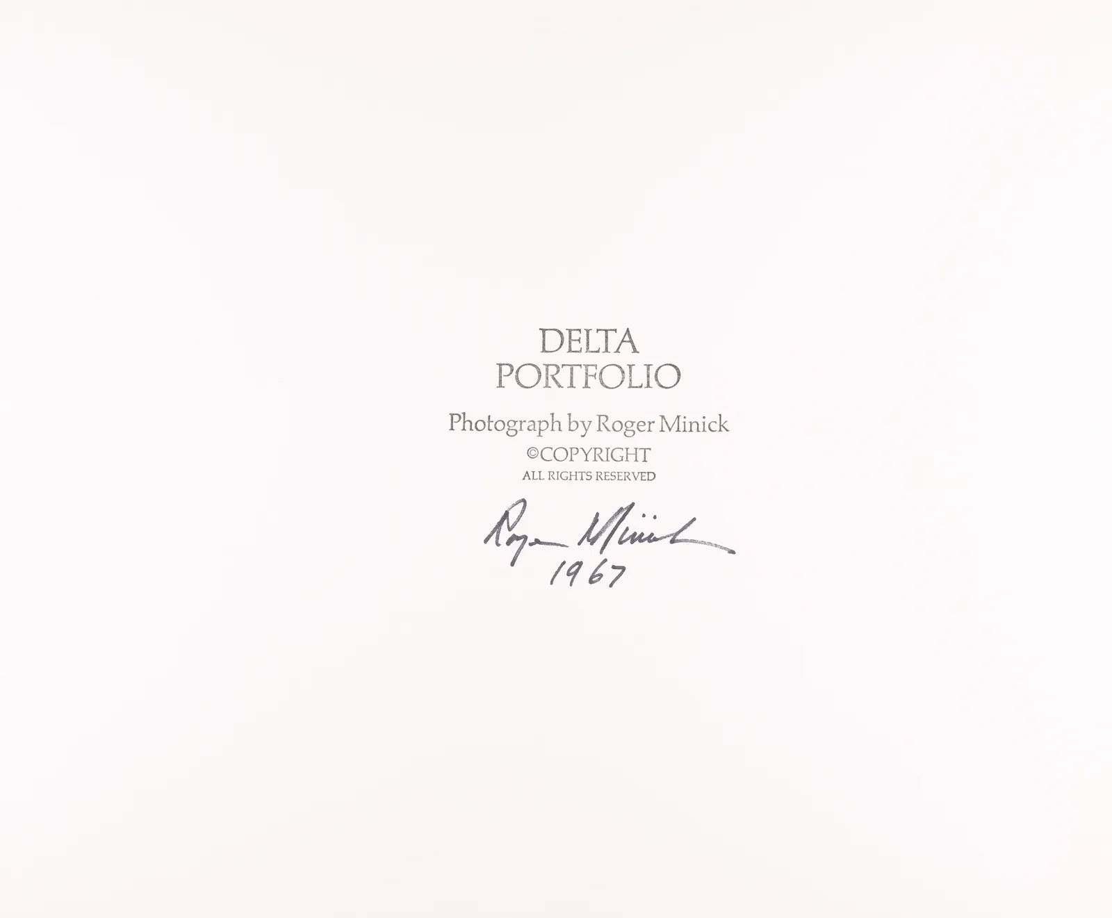 Roger Minick, Pear Pruning, 1967