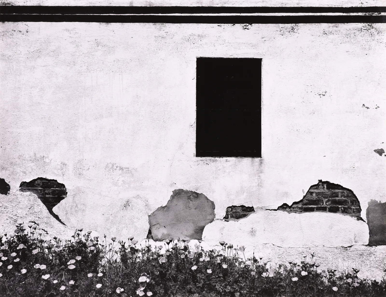 Brett Weston, Black Window, Mariposa, CA, 1950