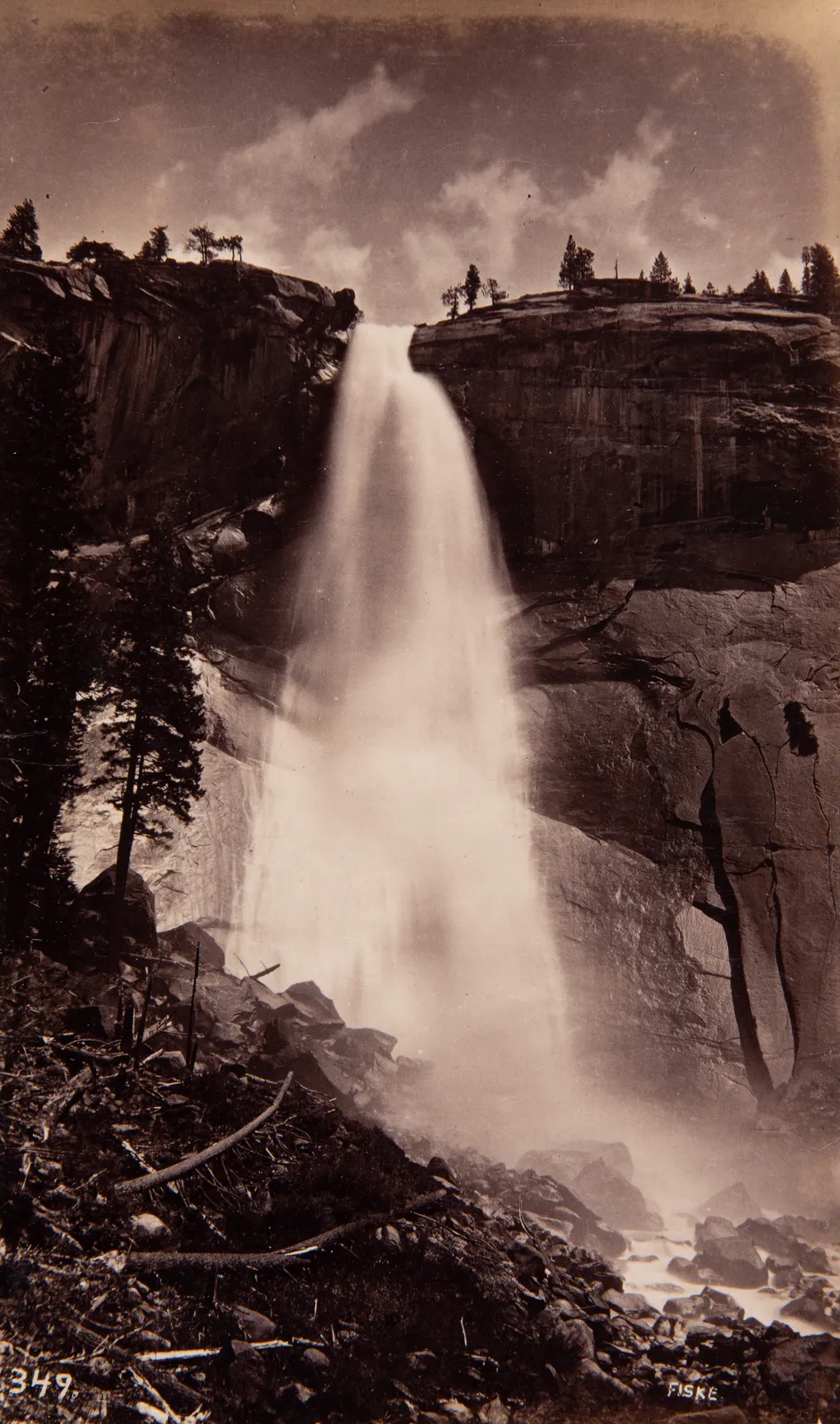 George Fiske, Nevada Fall, Yosemite, c. 1880