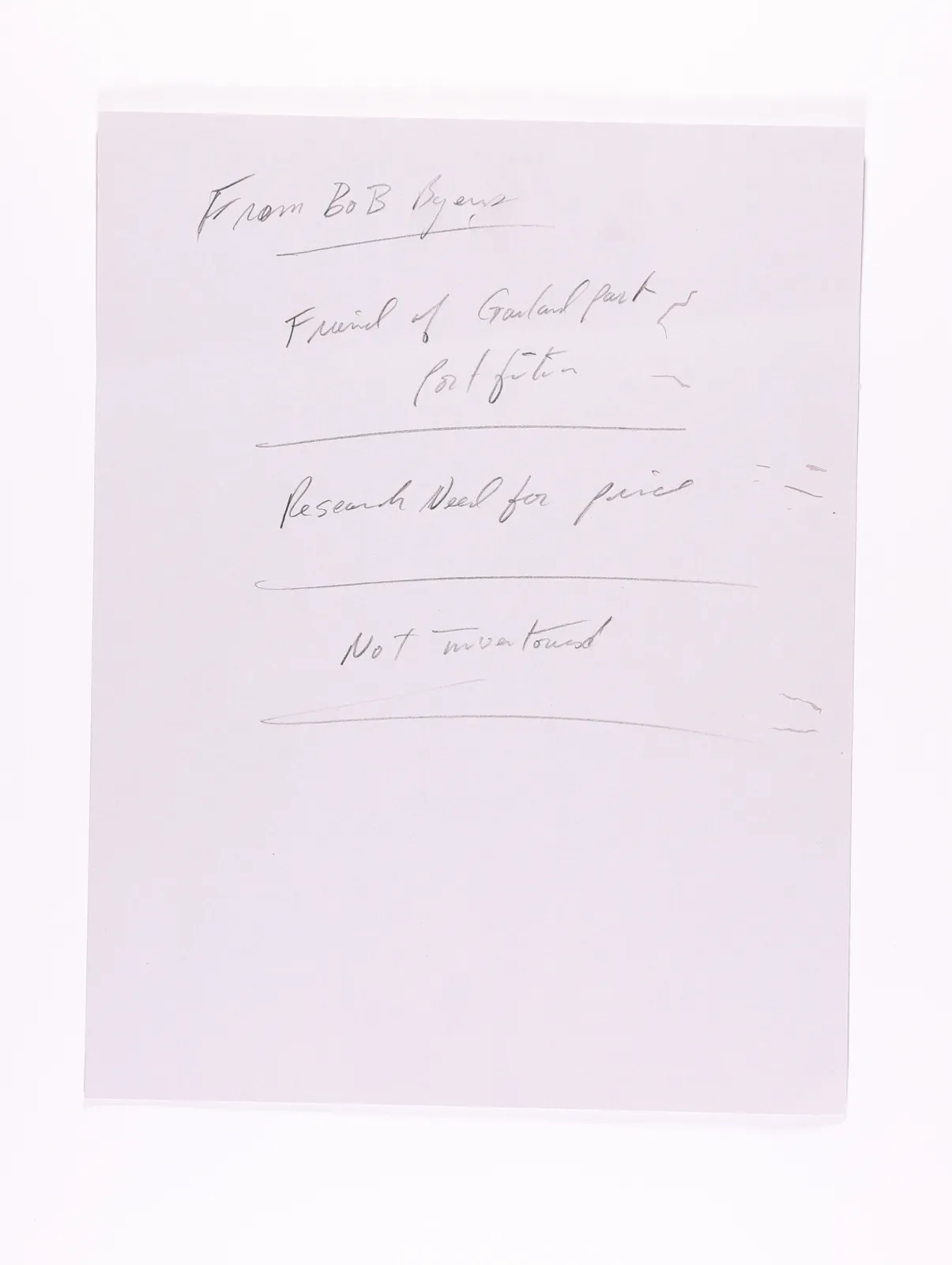 Brett Weston, Garland Memorial Portfolio, 1976