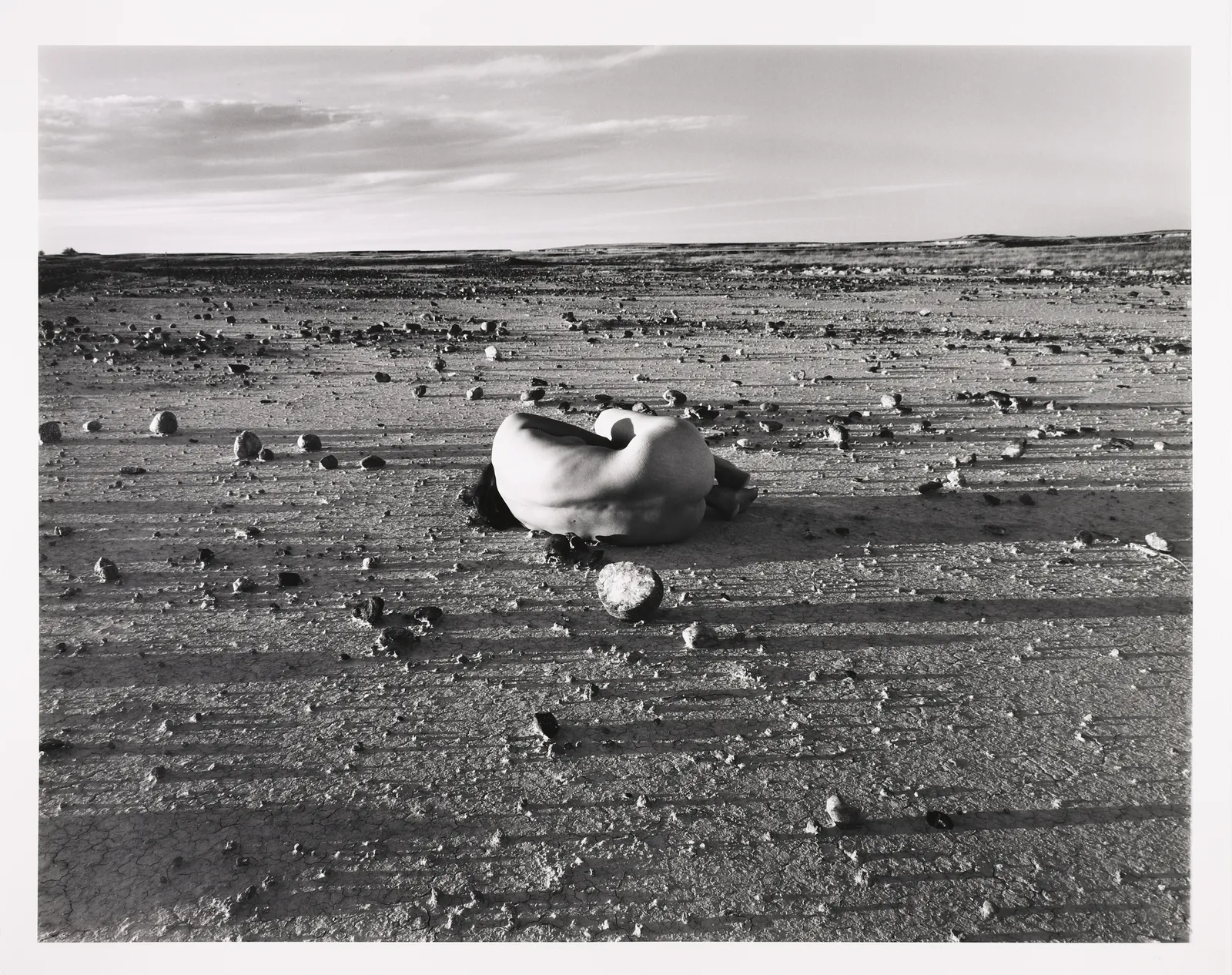 Judy Dater, Self Portrait with Stone, 1982