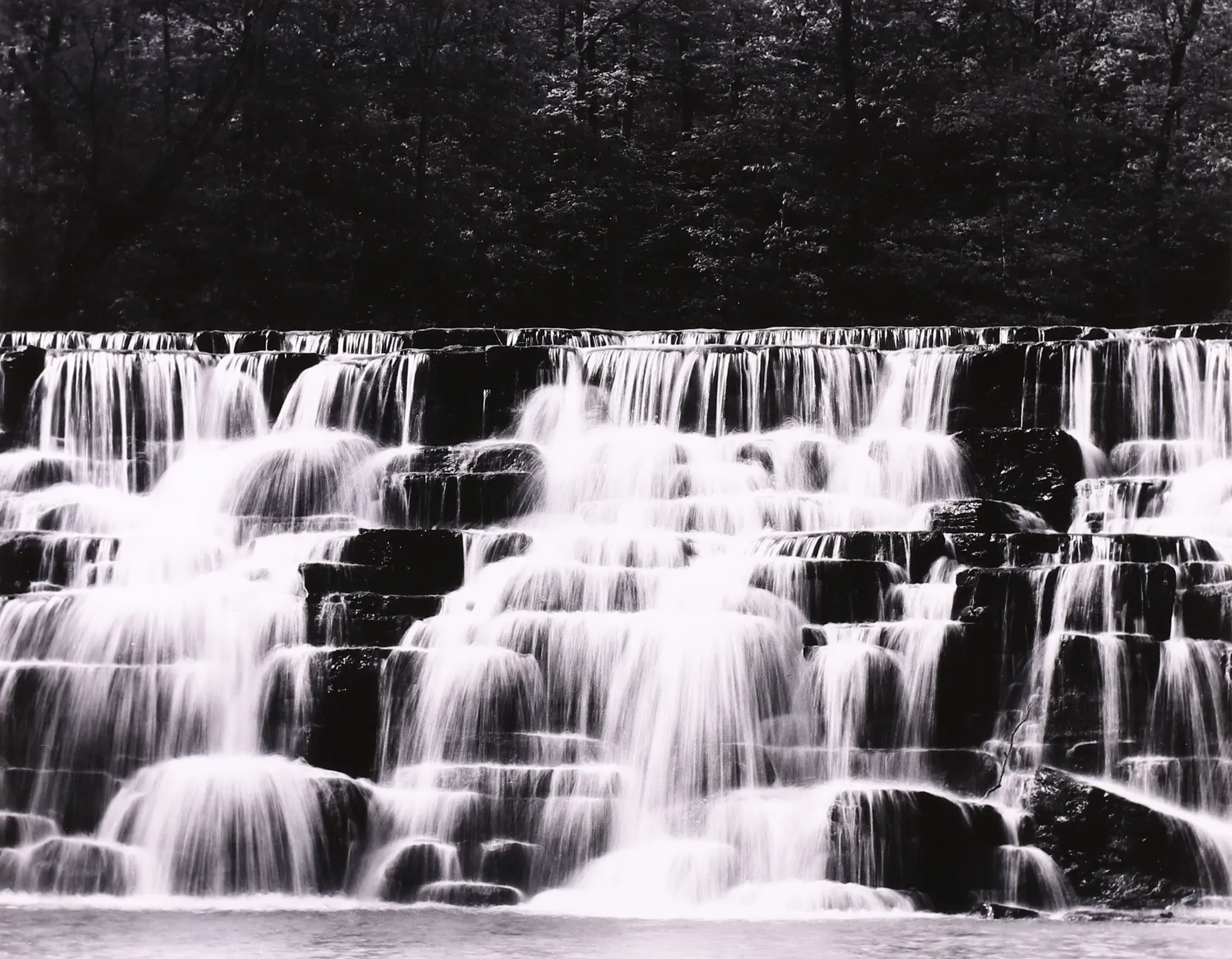 Robert K. Byers, Falls at Devils Den State Park, Arkansas, 1983