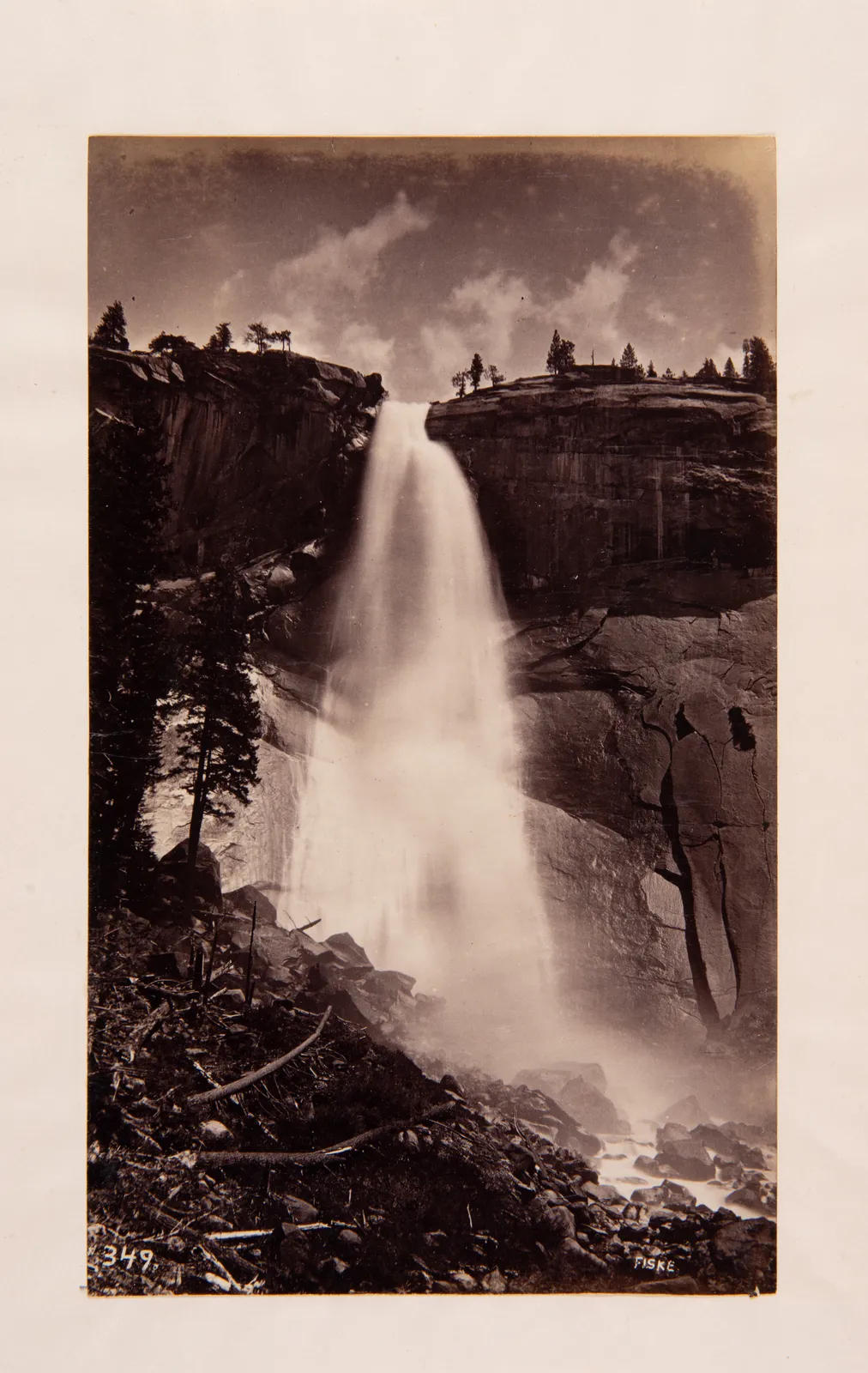George Fiske, Nevada Fall, Yosemite, c. 1880
