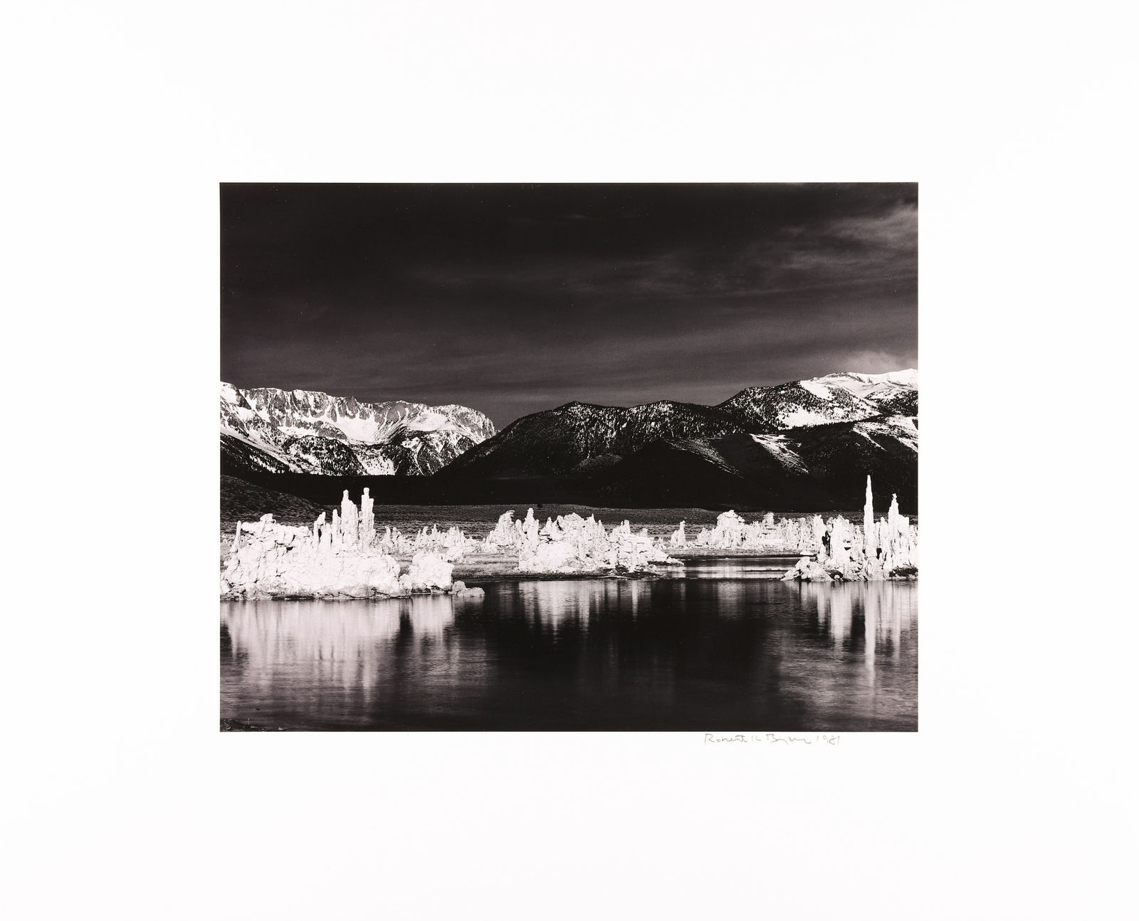 Robert K. Byers, Mono Lake, CA, 1981