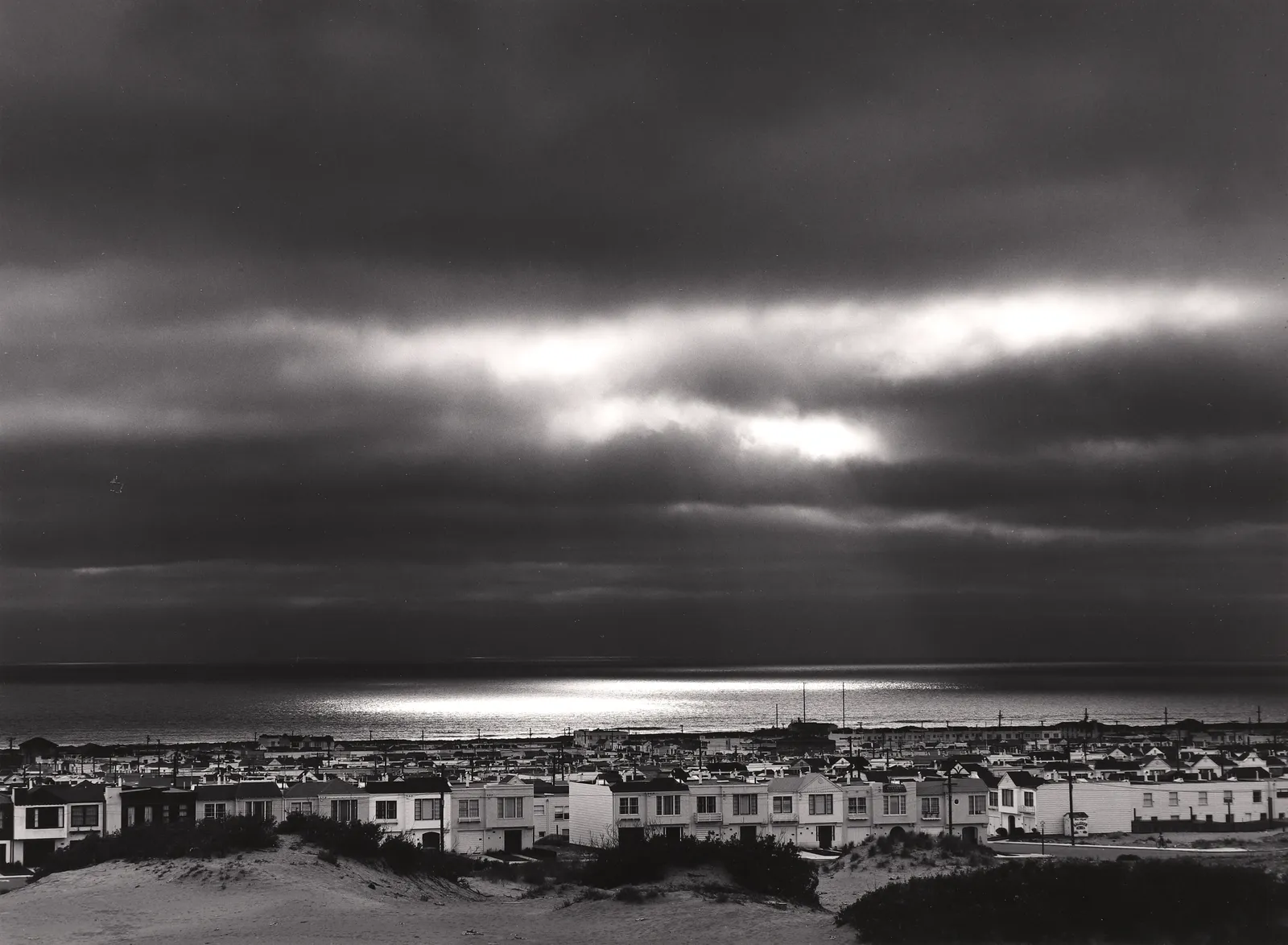 Pirkle Jones, Sunset District and Pacific Ocean, San Francisco, 1951