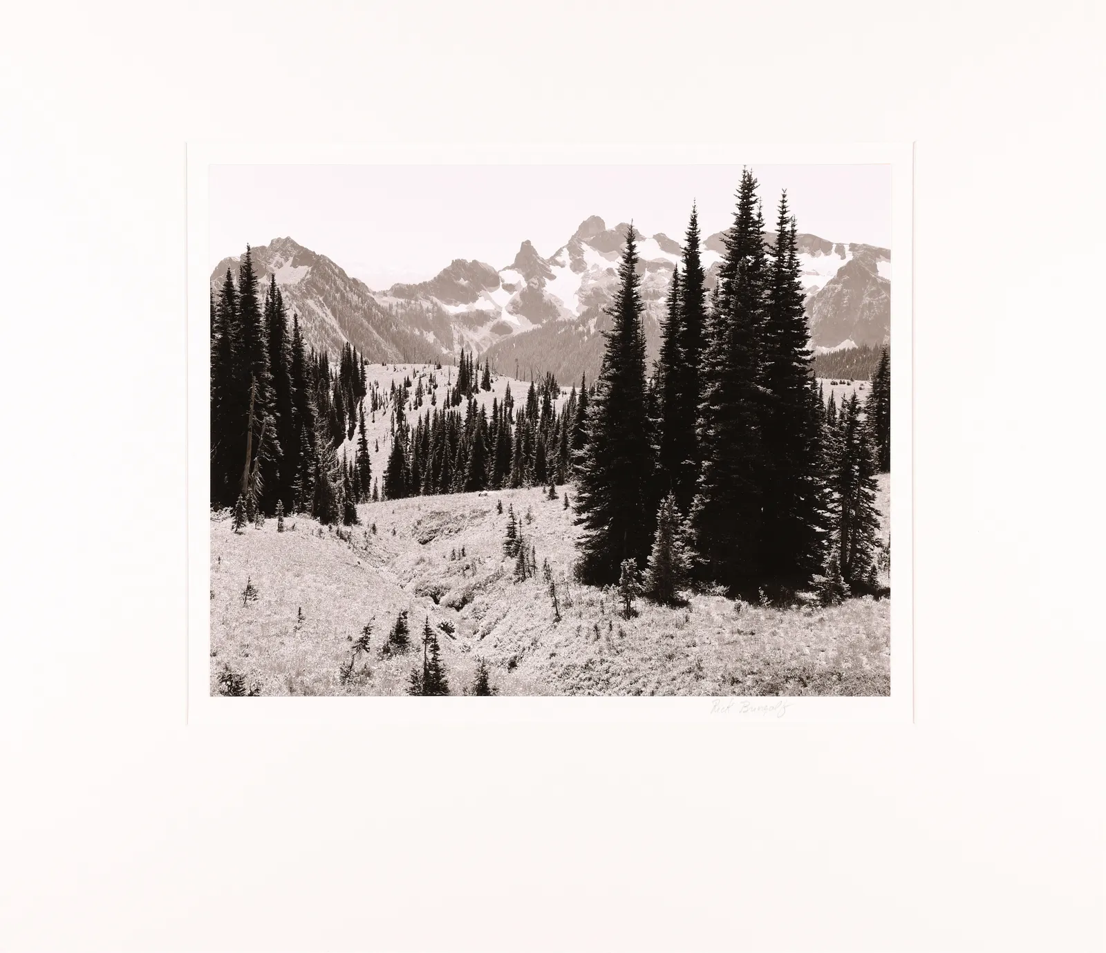 Rick Bungolf, Cowlitz Chimneys, Mt. Rainier, NP, 1977