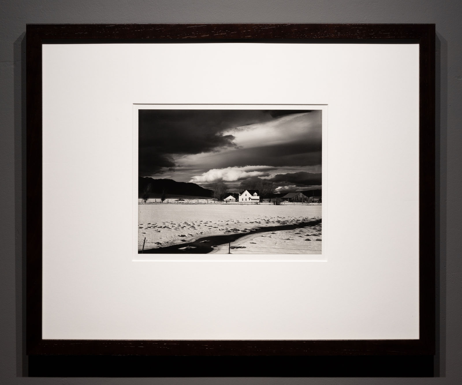 Brett Weston, Farm House, Ridgeport, CA, 1965