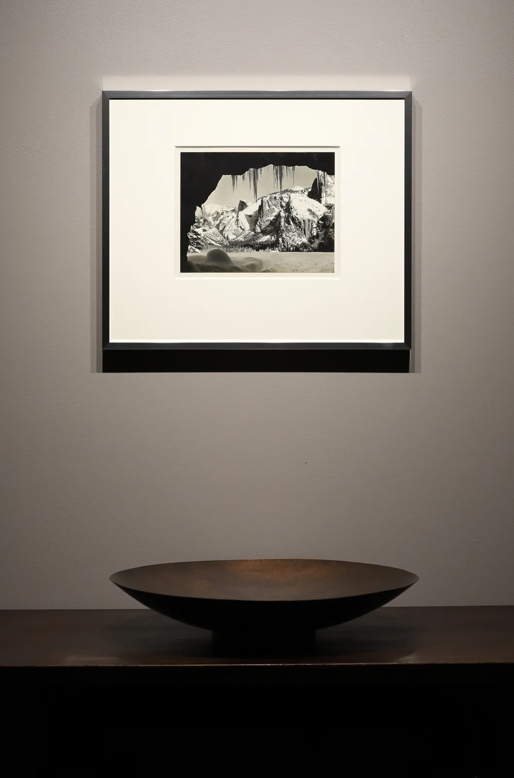 Ansel Adams, Wawona Tunnel View, Winter, Yosemite, CA, c. 1934