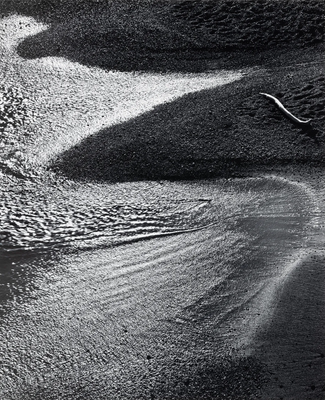 John Sexton, Surf and Driftwood, Afternoon, Point Lobos, CA, 1978