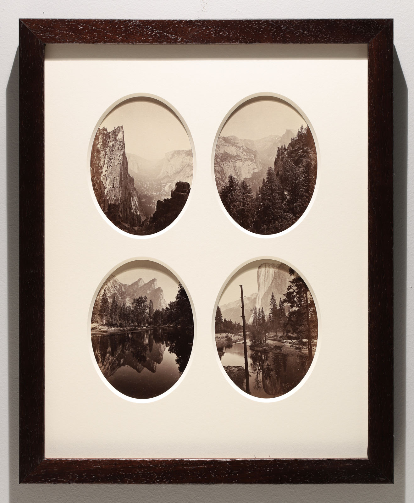 Carleton Watkins, Mirror View, El Capitan, Yosemite, 1878-81