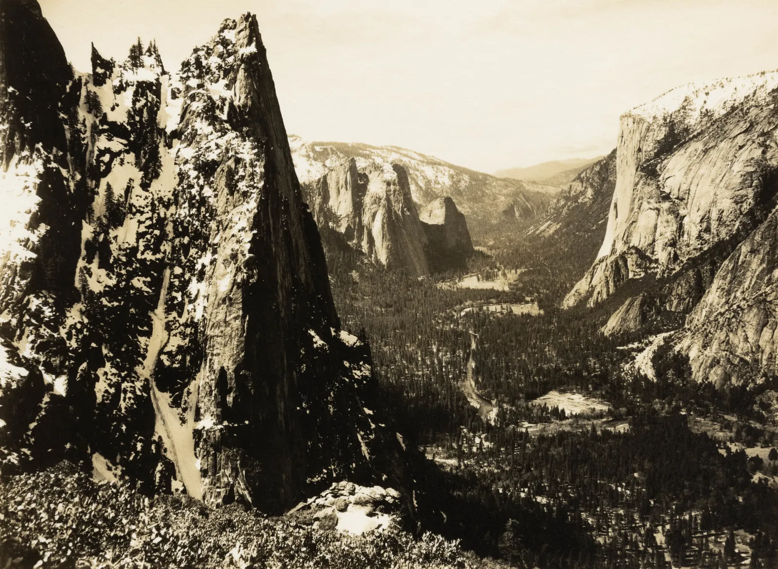 Ansel Adams, The Sentinel, Yosemite Valley, c. 1923
