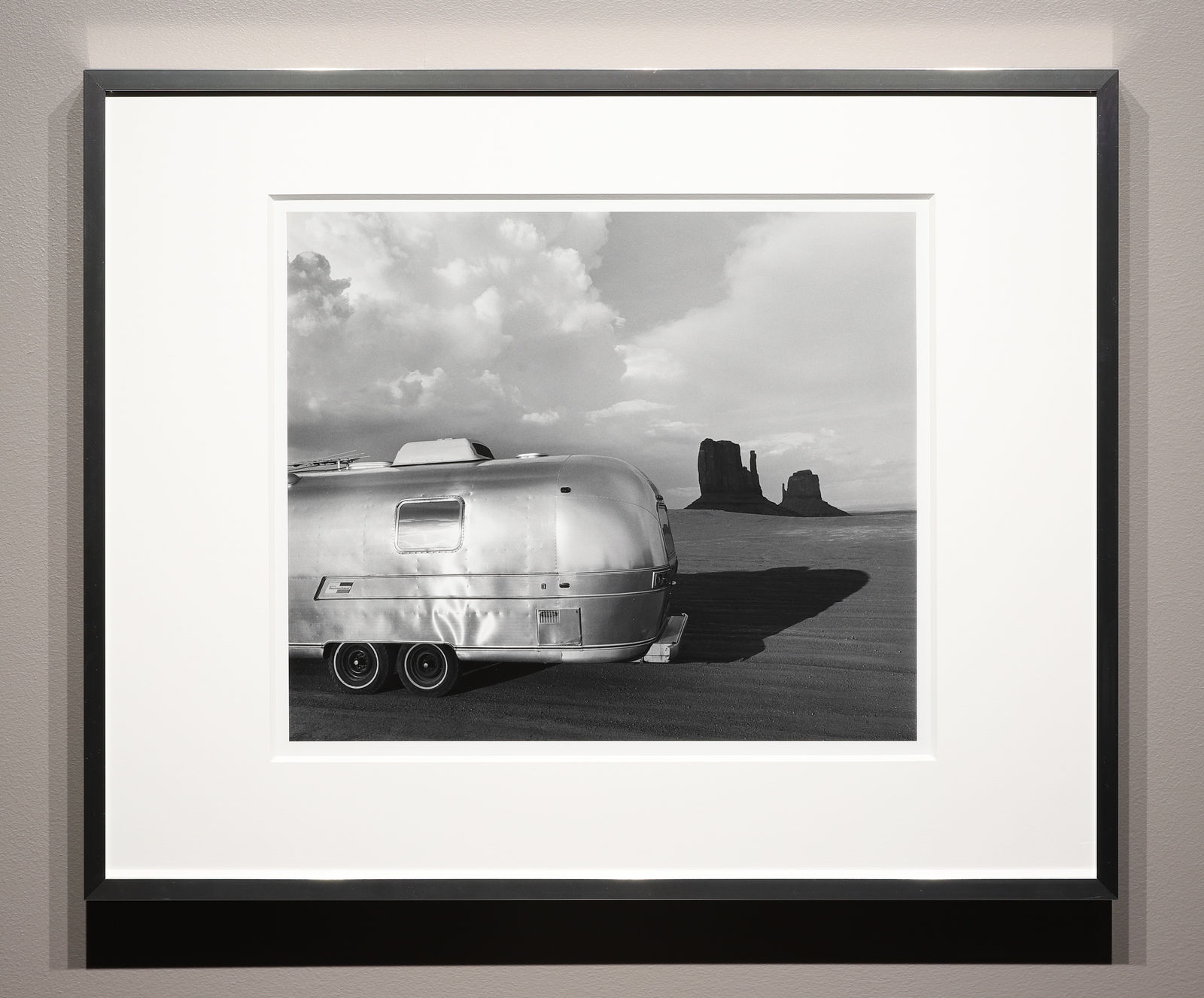 Roger Minick, Airstream at Monument Valley, AZ, 1979