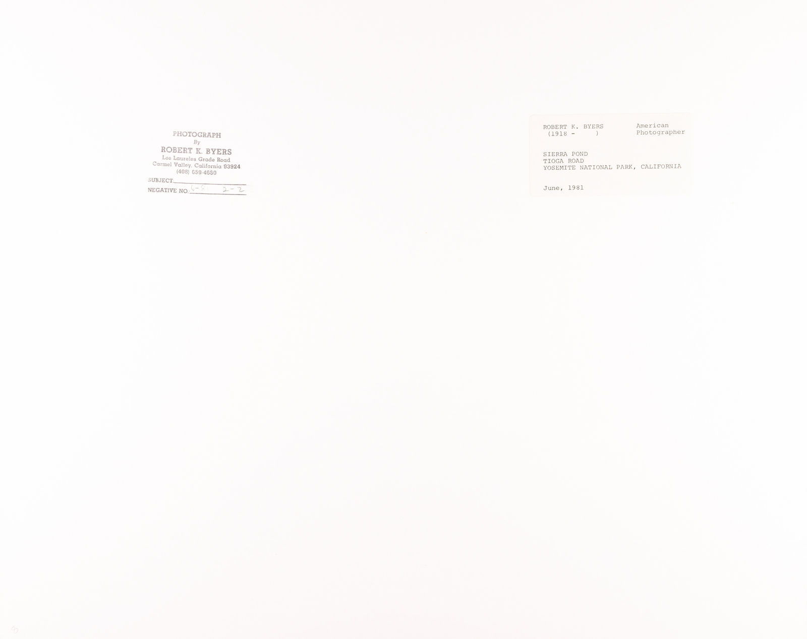 Robert K. Byers, Reeds in River at Astoria, Oregon, 1976