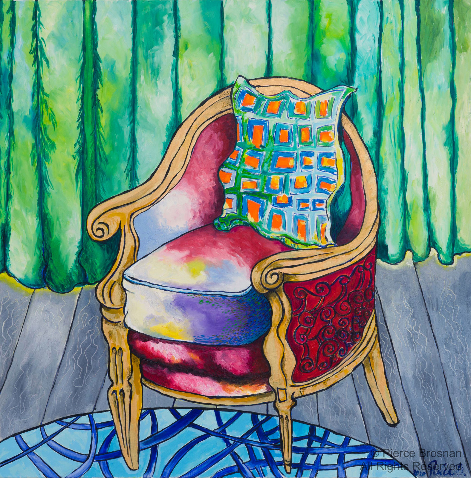 Pierce Brosnan, Coworth Park Chair I, 2020