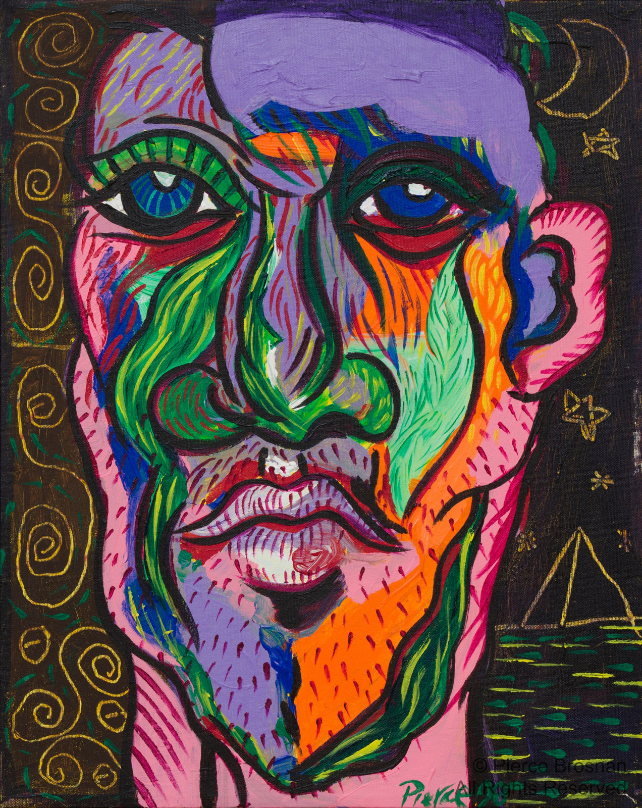 Pierce Brosnan, Head I, 1998