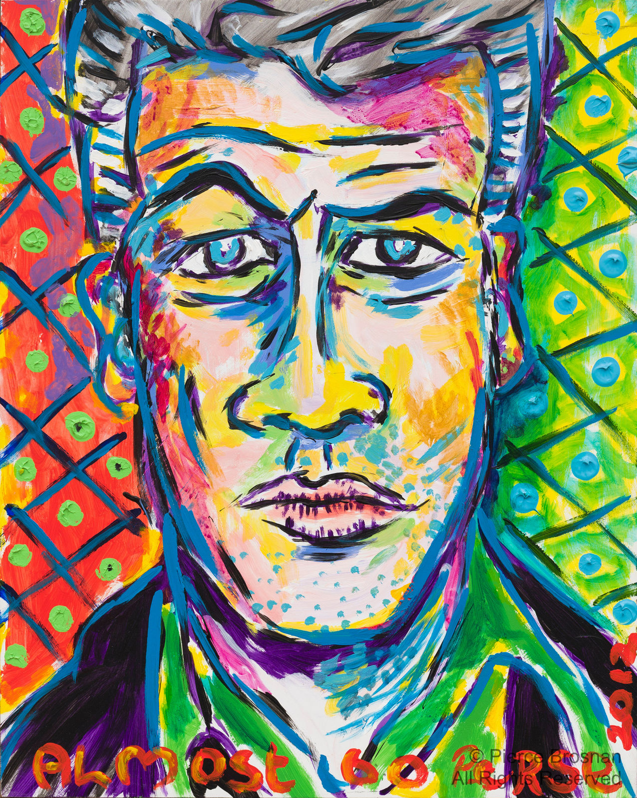 Pierce Brosnan, Self Portrait, 2012