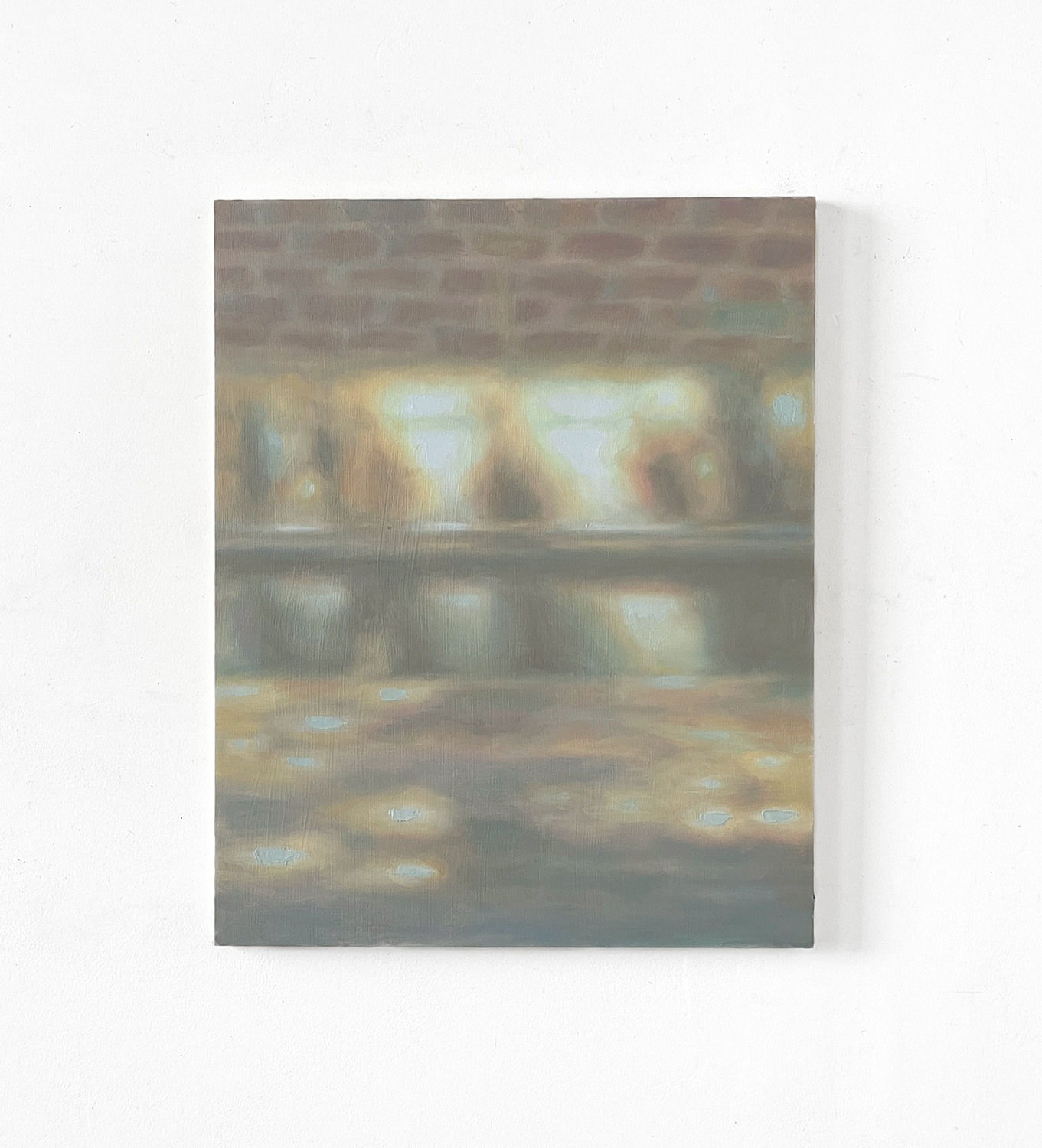 Brendan Getz, on a walk and trees overhead, 2021