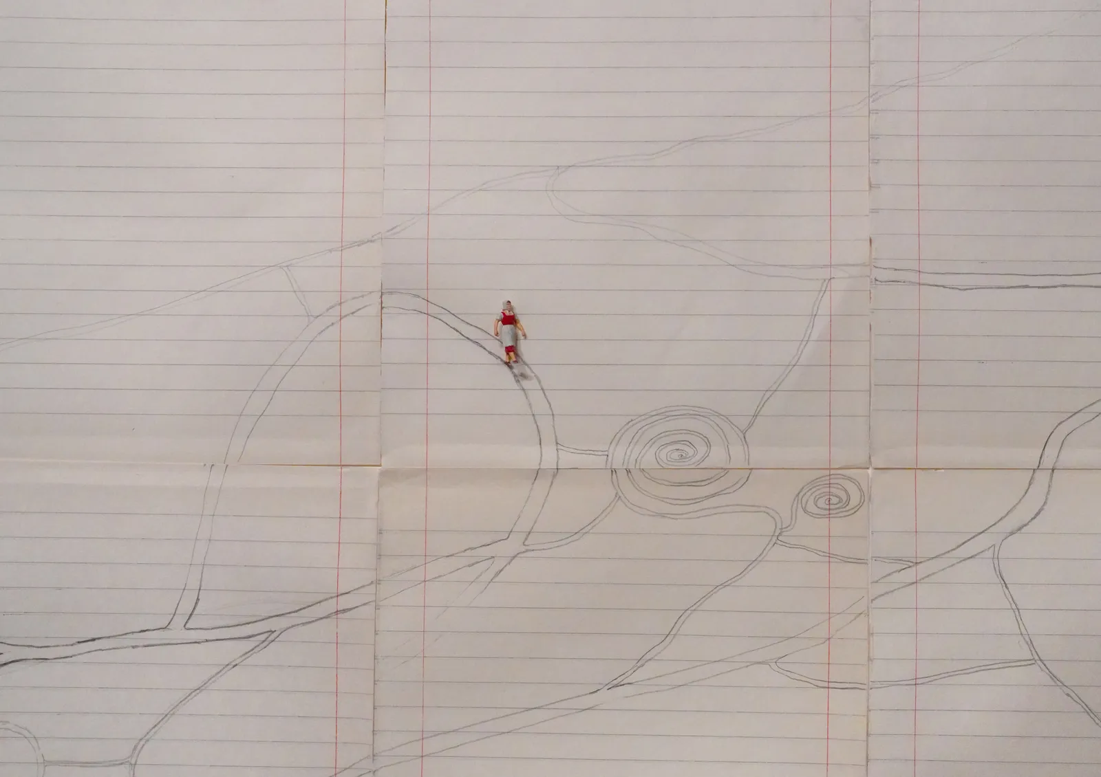 Liliana Porter, To get there, 2023