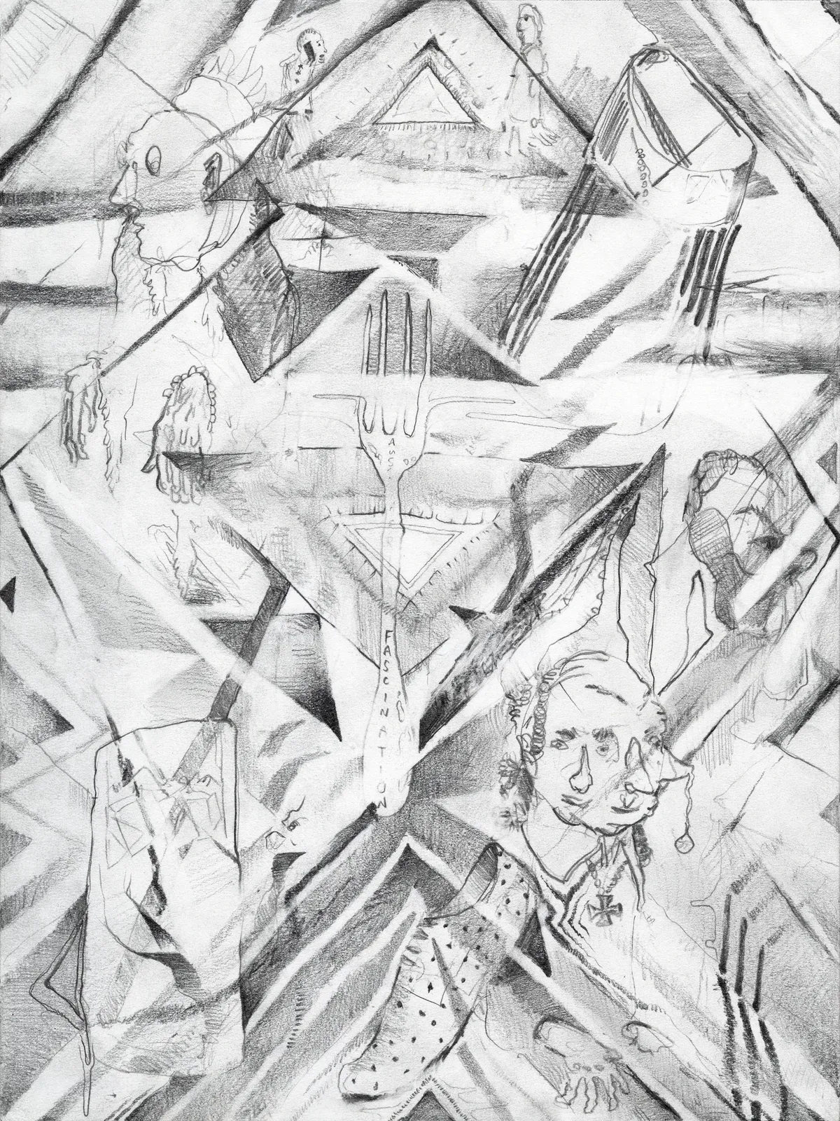 Josh Dihle, Drawing 13, 2022