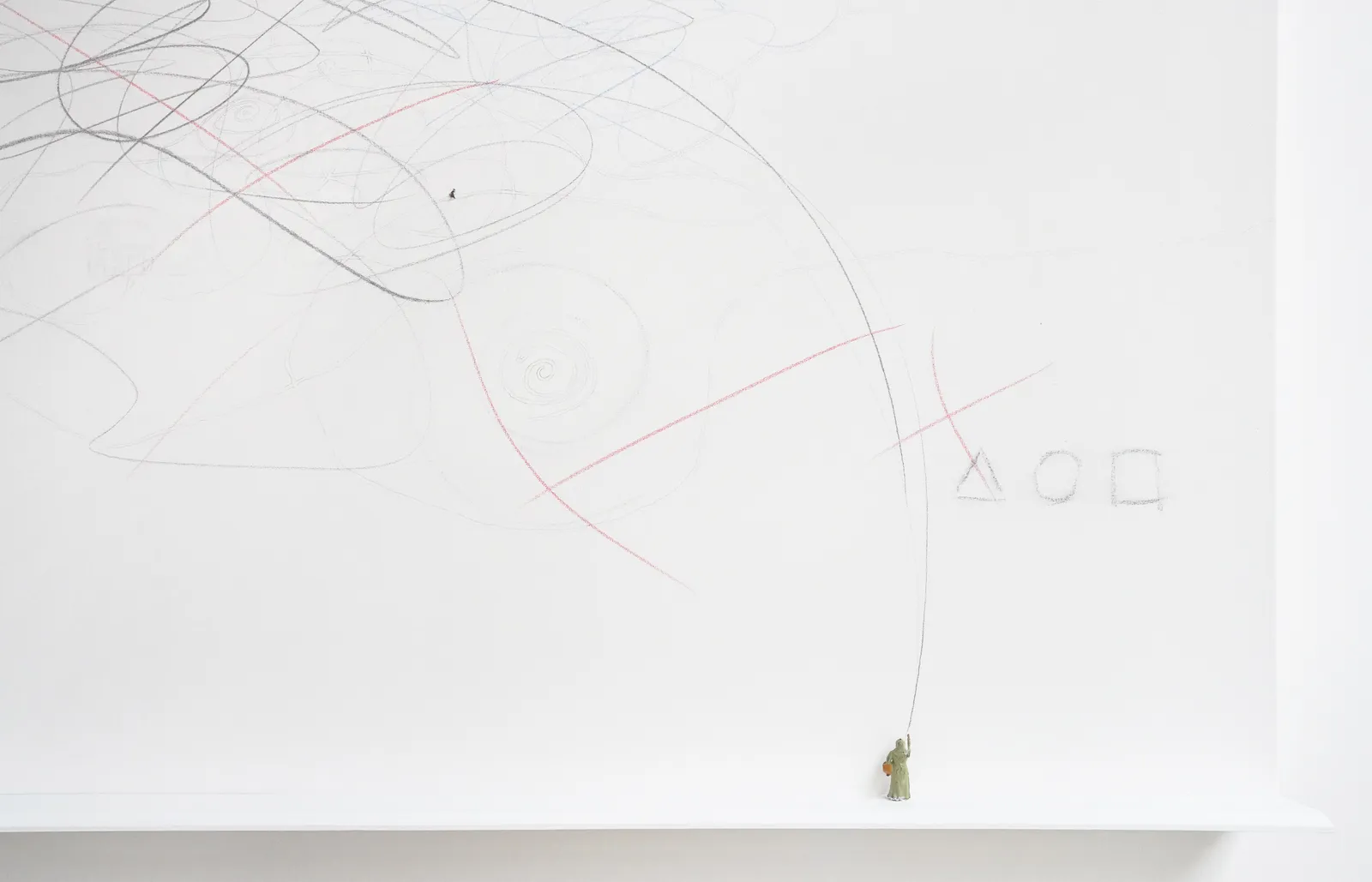 Liliana Porter, Untitled- Woman in long dress, 2020