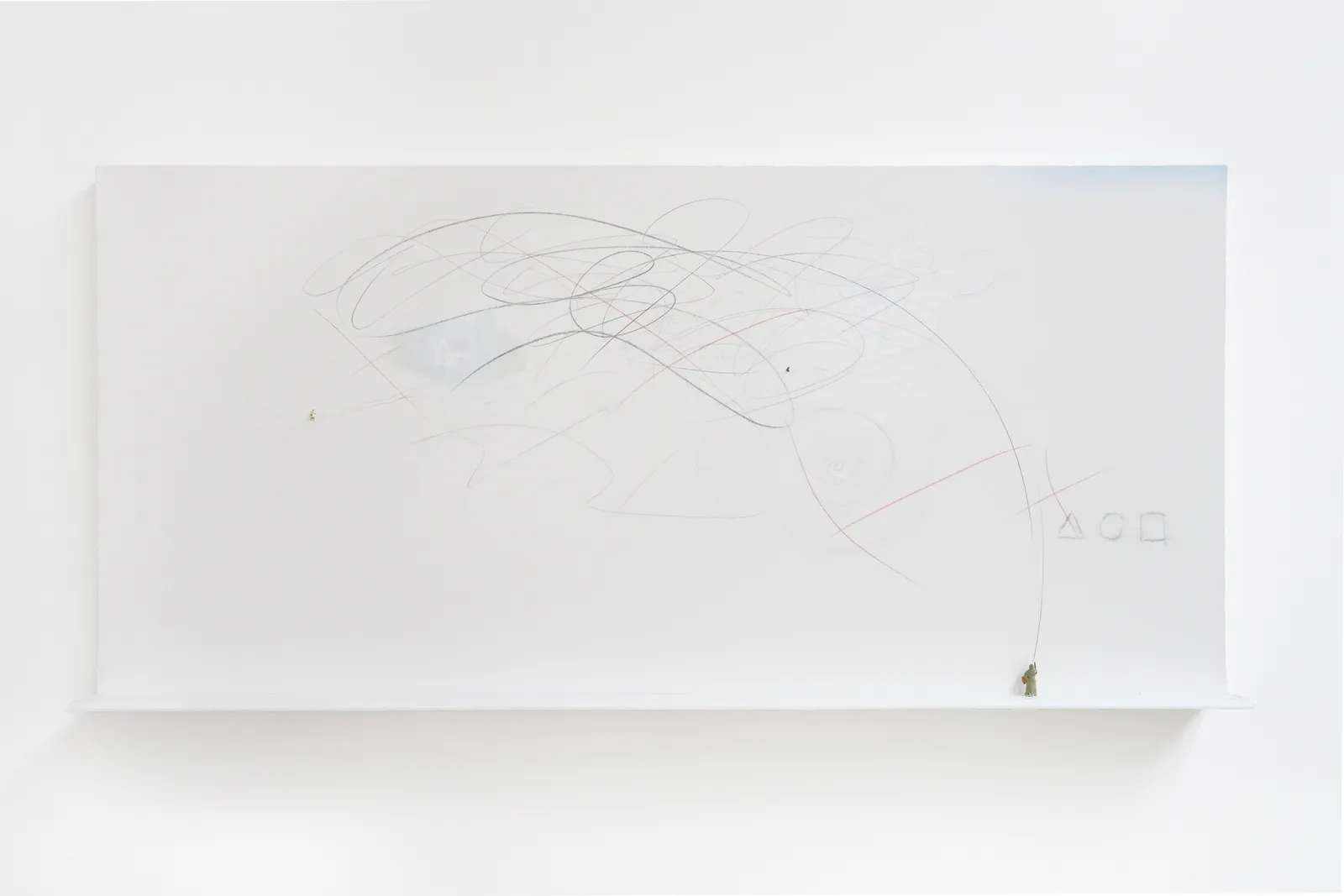 Liliana Porter, Untitled- Woman in long dress, 2020