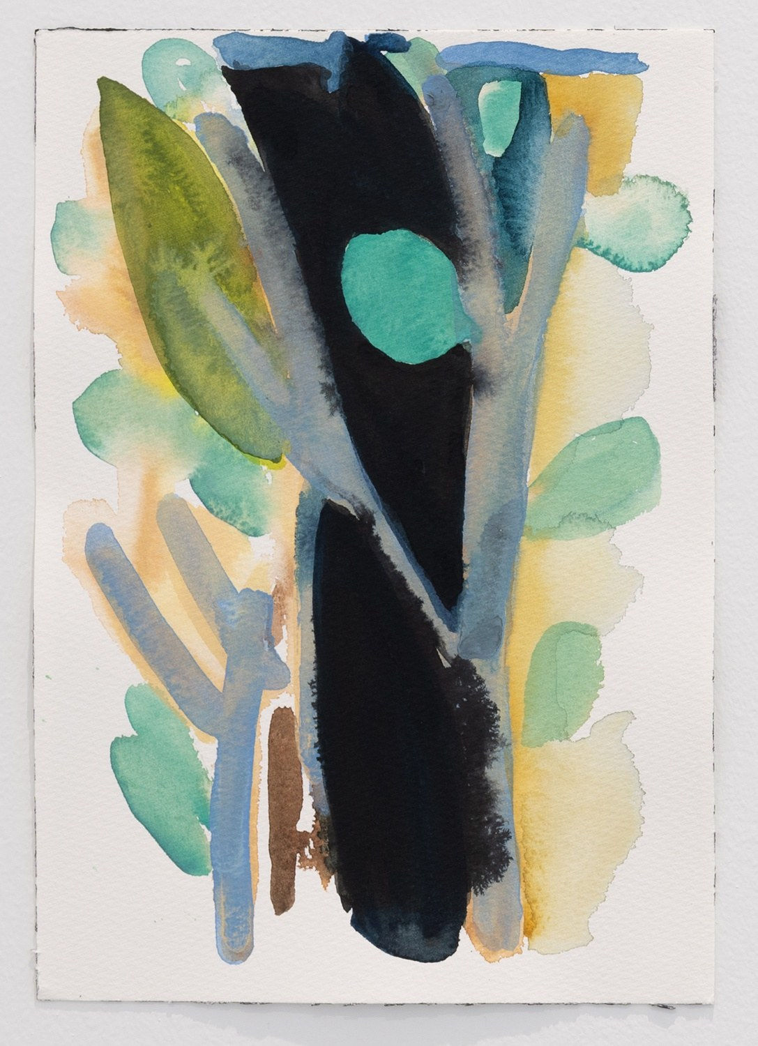 Leslie Baum, Plein air watercolor 41, 2018-2021